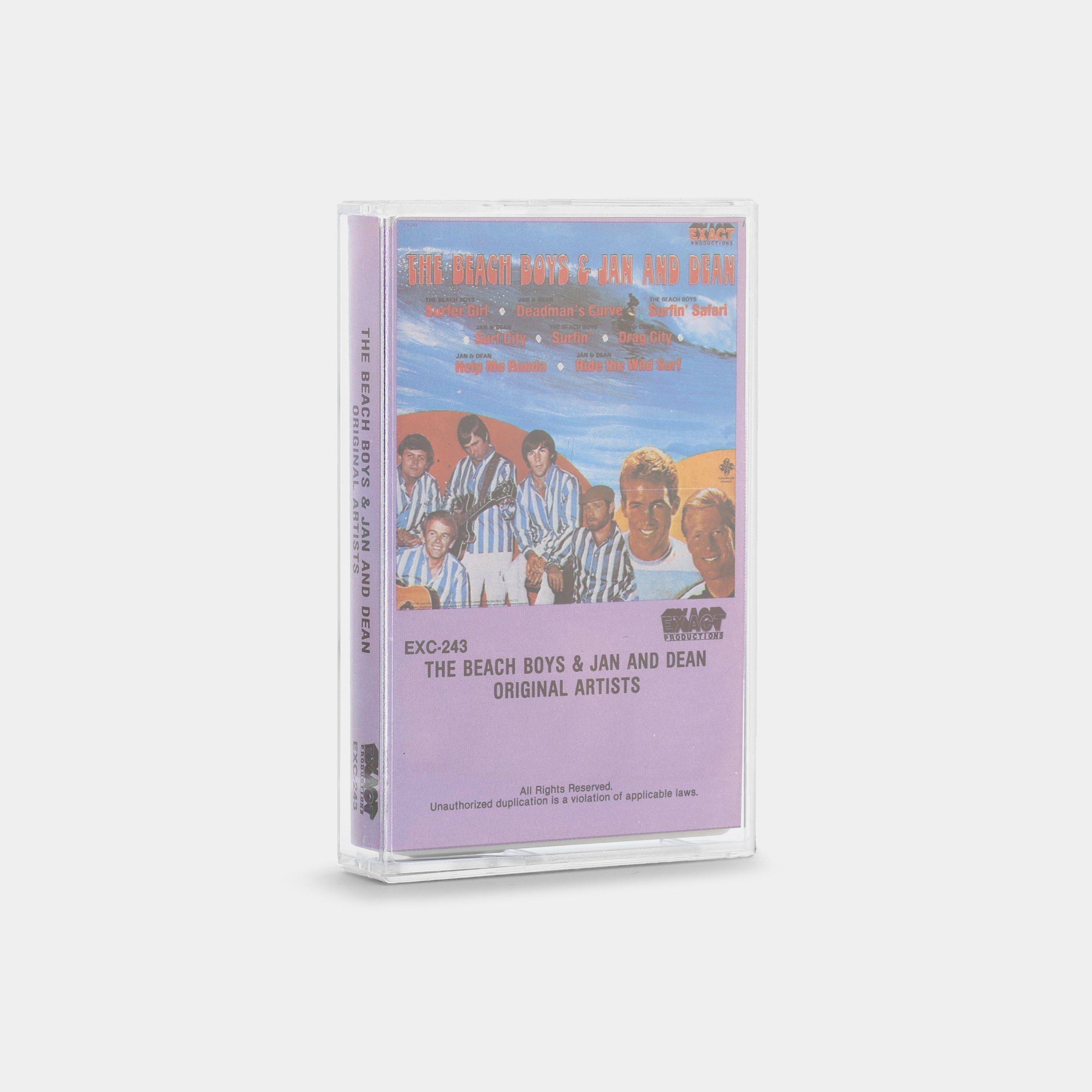 The Beach Boys & Jan And Dean - The Beach Boys & Jan And Dean Cassette Tape