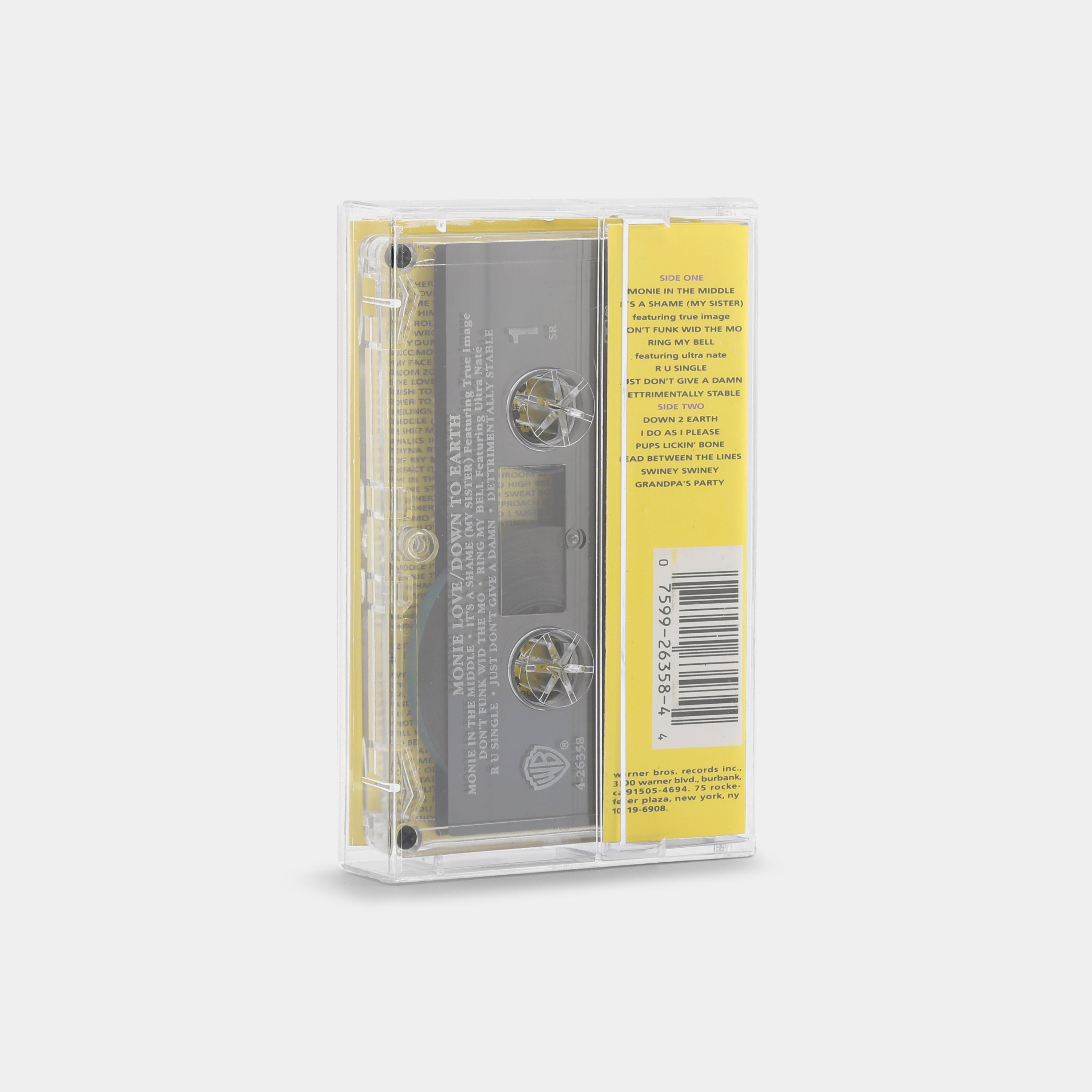 Monie Love - Down To Earth Cassette Tape