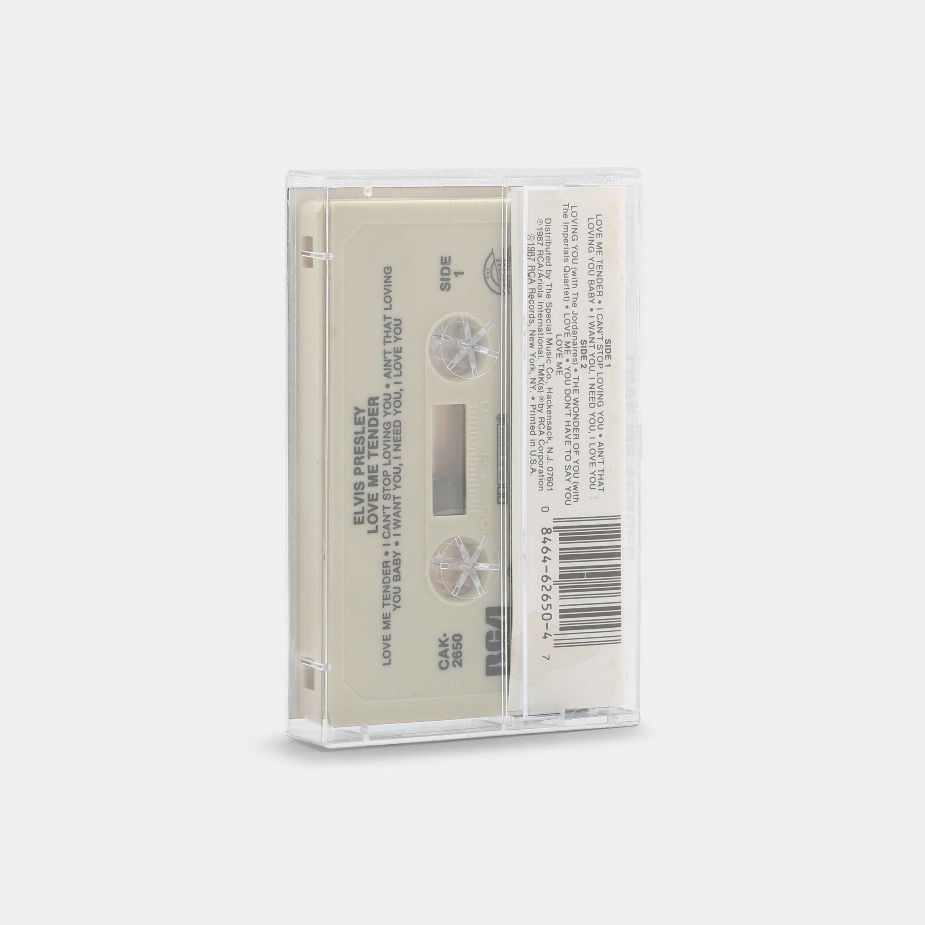 Elvis Presley - Love Me Tender Cassette Tape