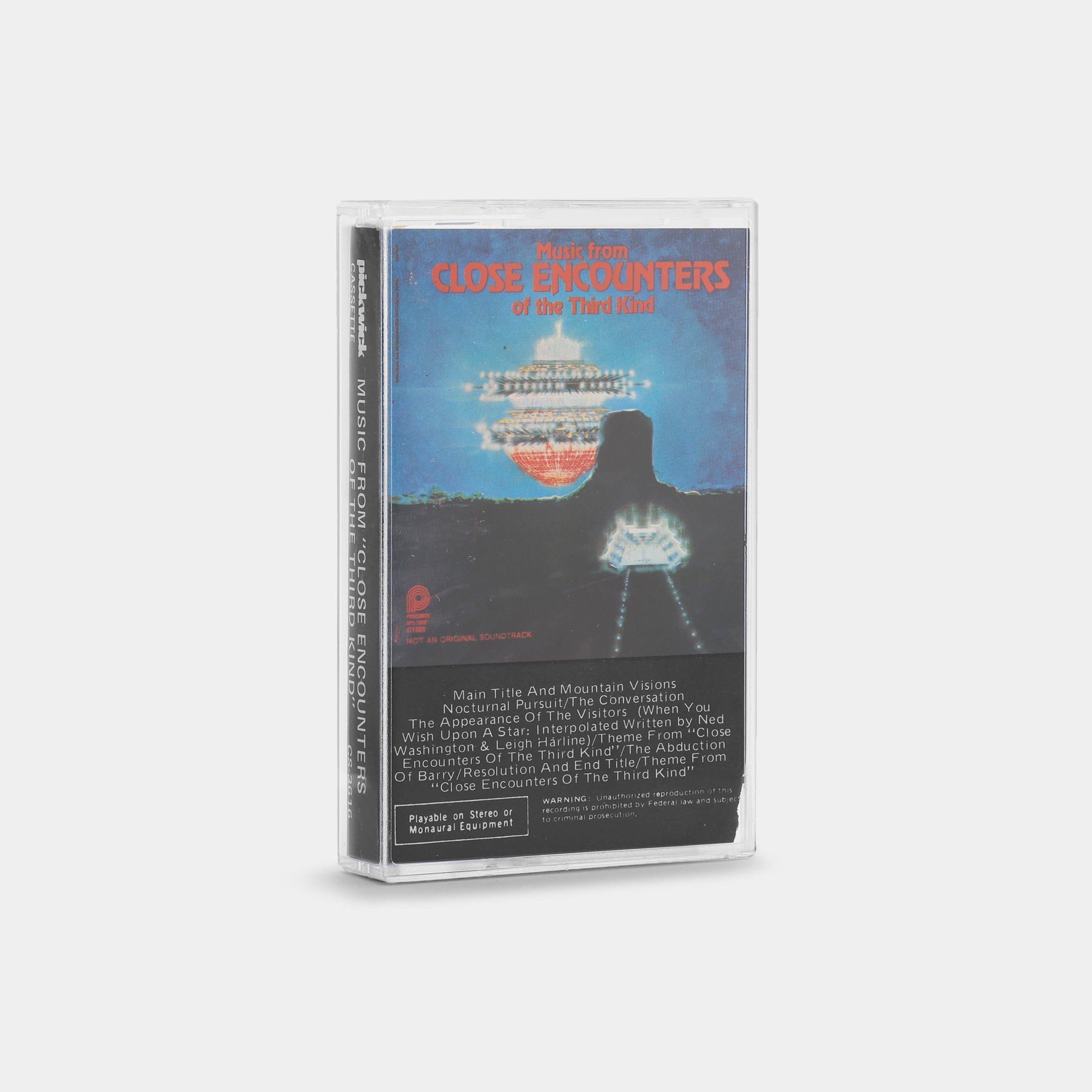 Music From Close Encounters Of The Third Kind Cassette Tape