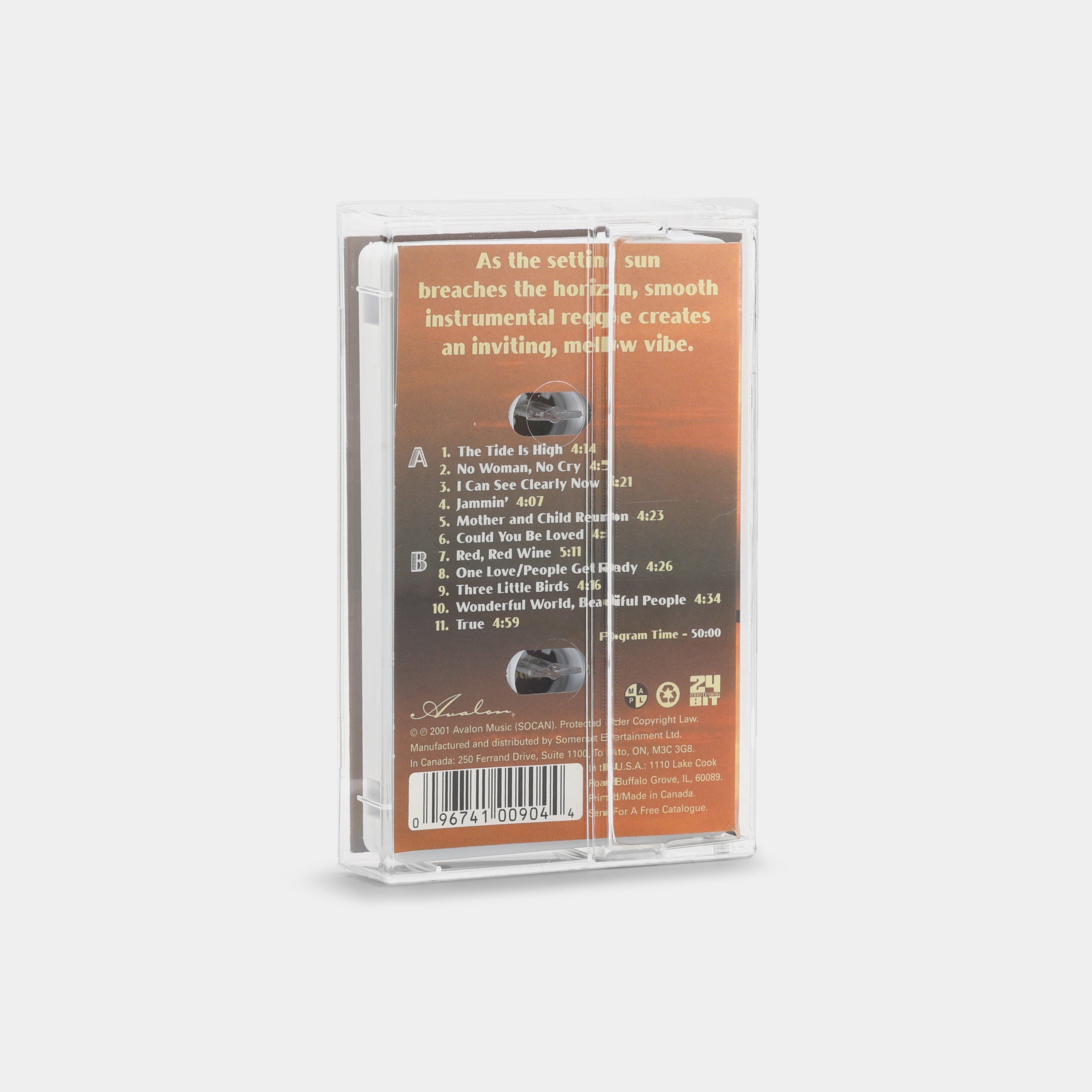 Johnny Johnson - Sunset Reggae Cassette Tape