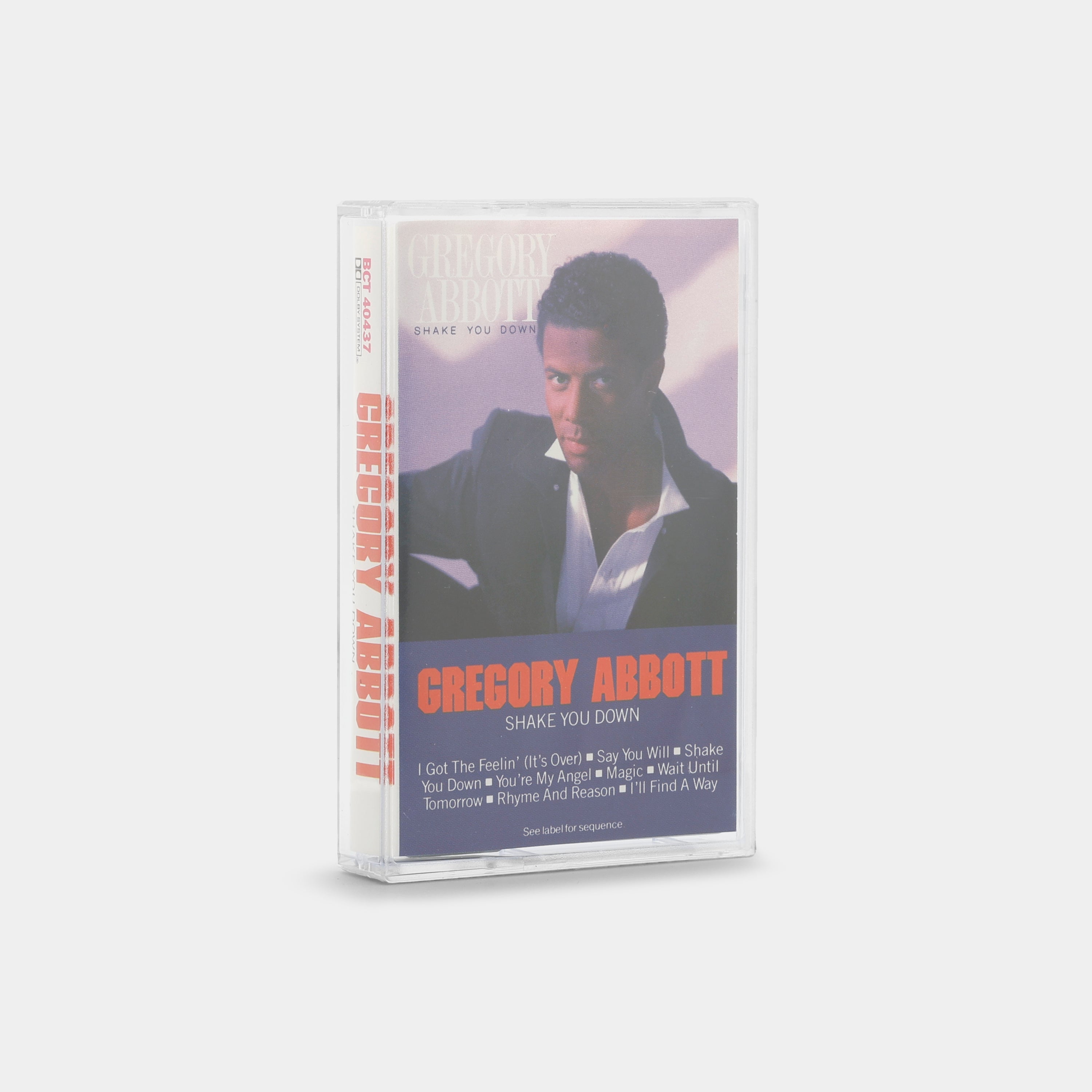 Gregory Abbott - Shake You Down Cassette Tape