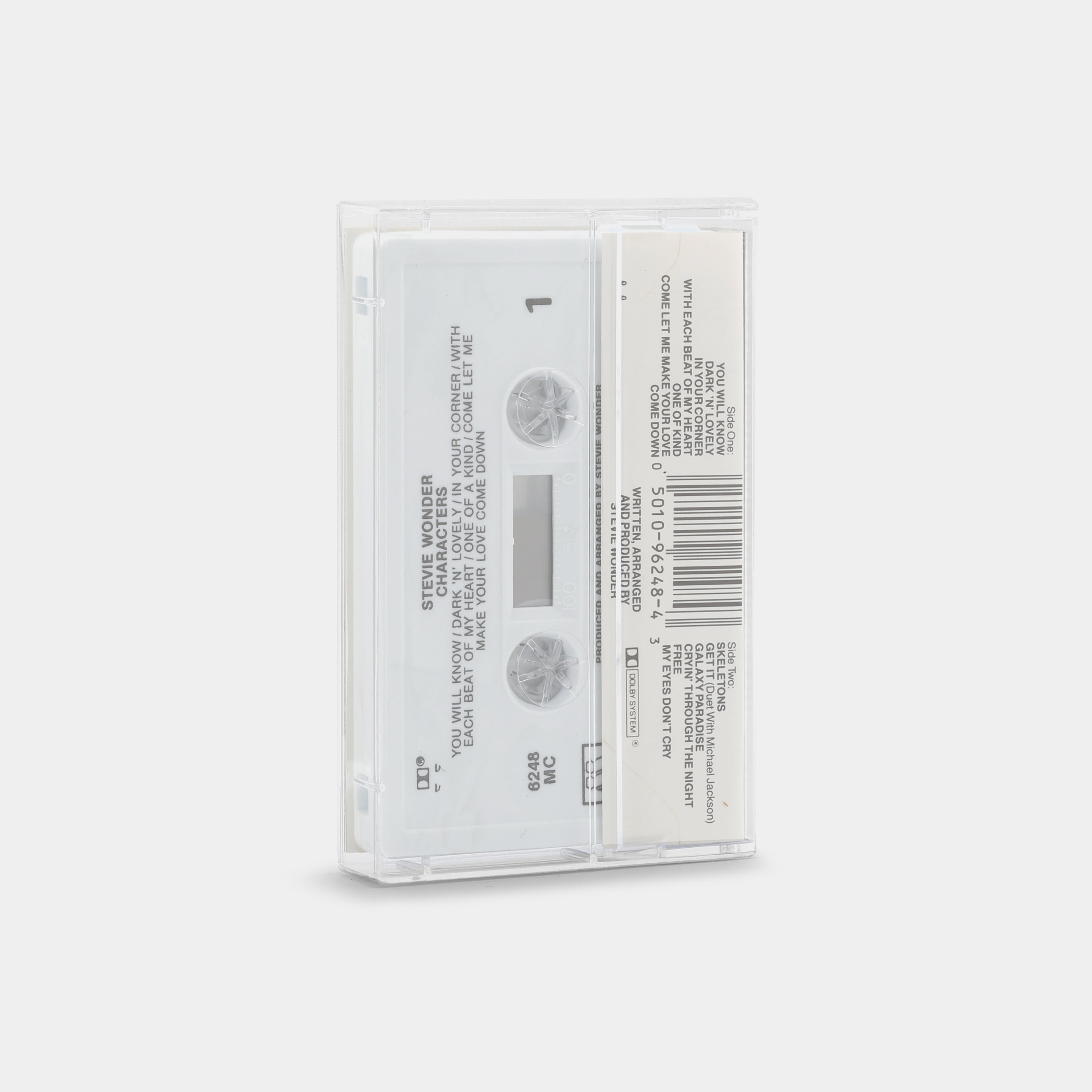 Stevie Wonder - Characters Cassette Tape