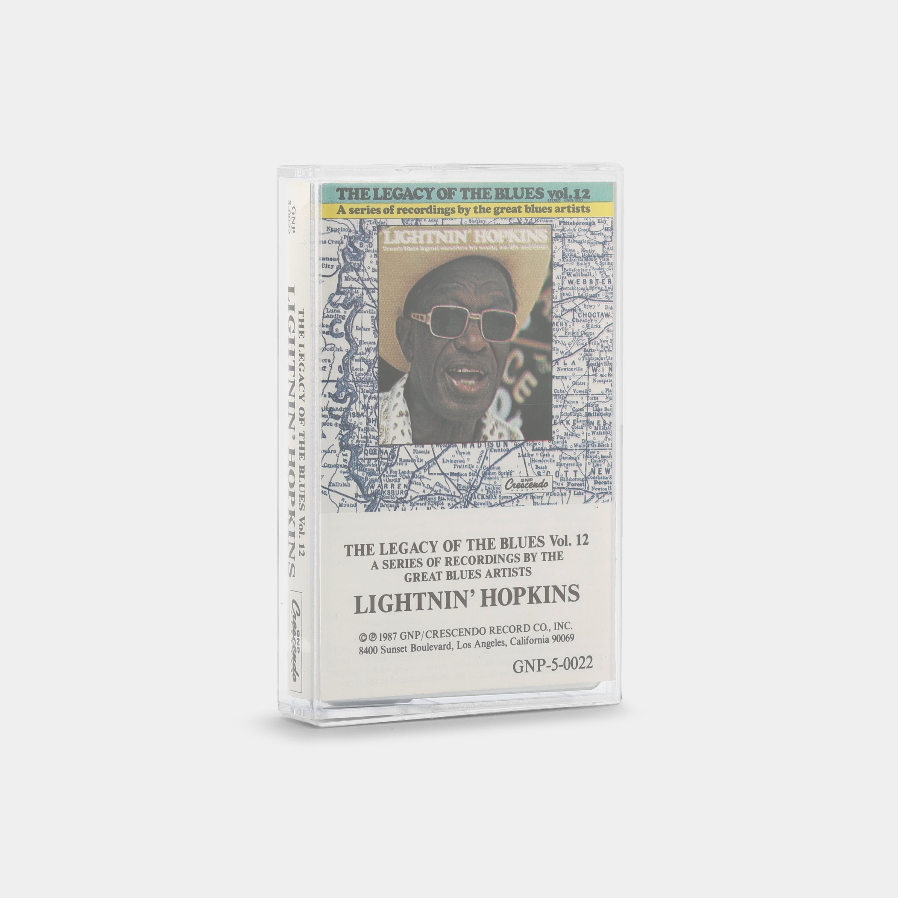 Lightnin' Hopkins - The Legacy of the Blues Vol. 12 Cassette Tape