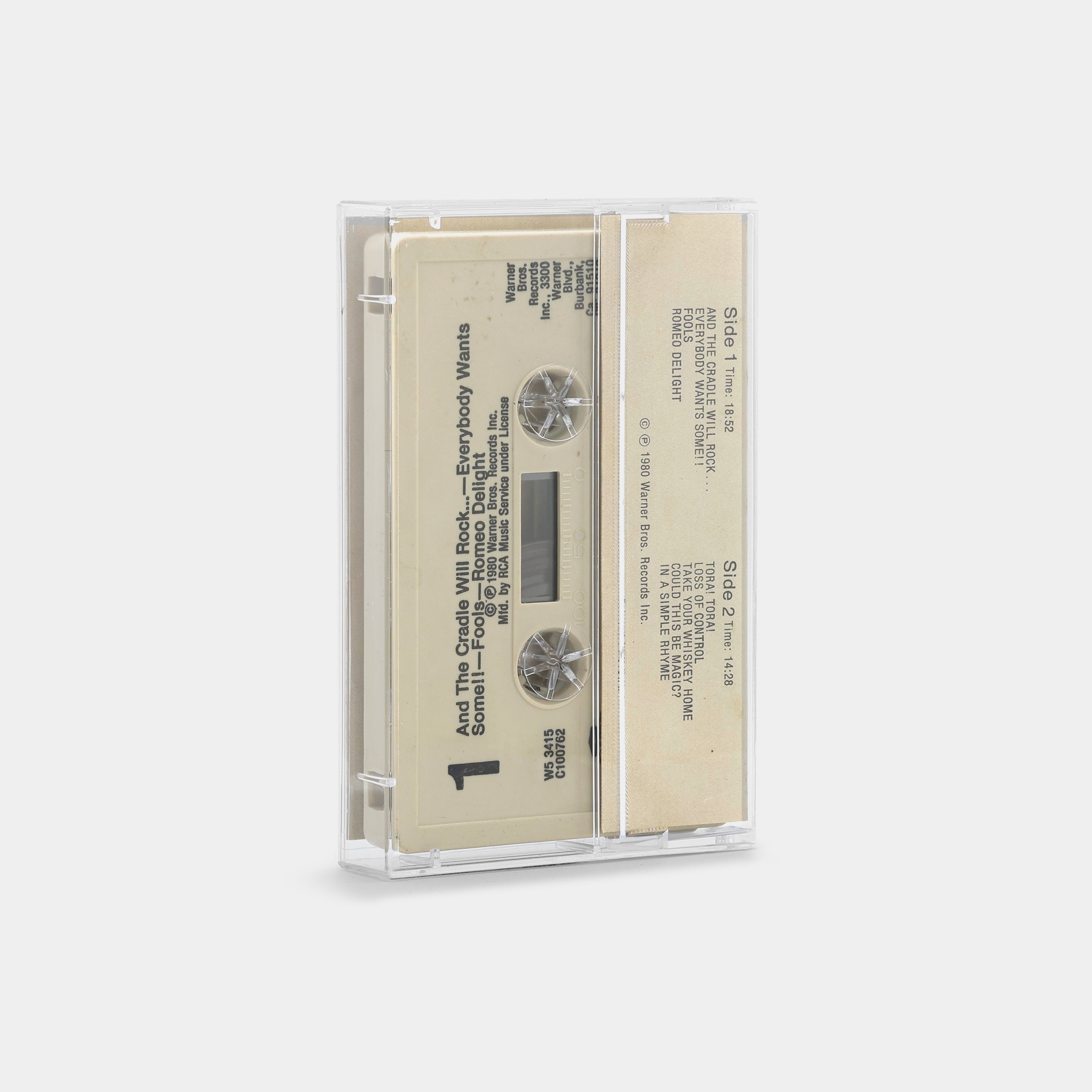 Van Halen - Women And Children First Cassette Tape