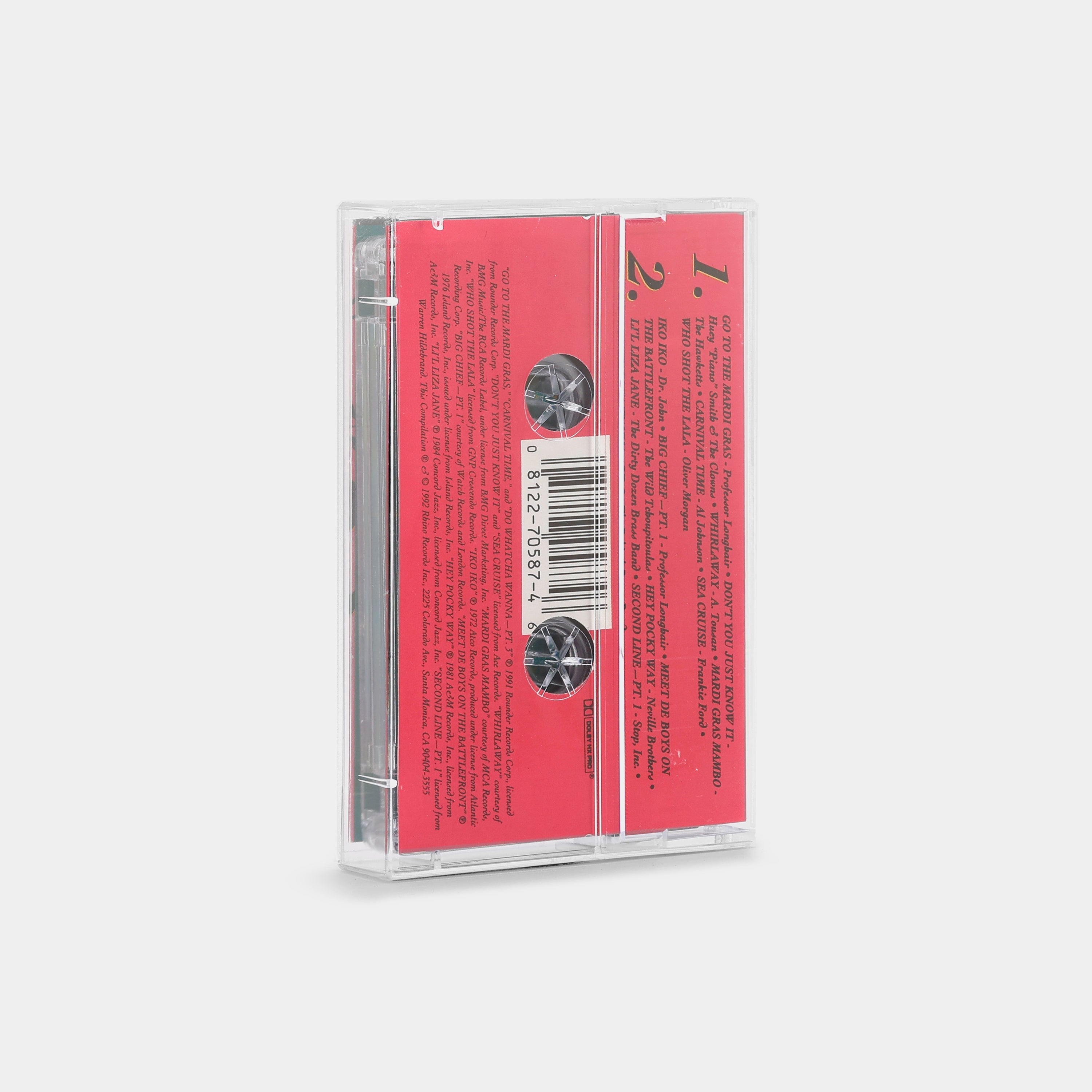 New Orleans Party Classics Cassette Tape