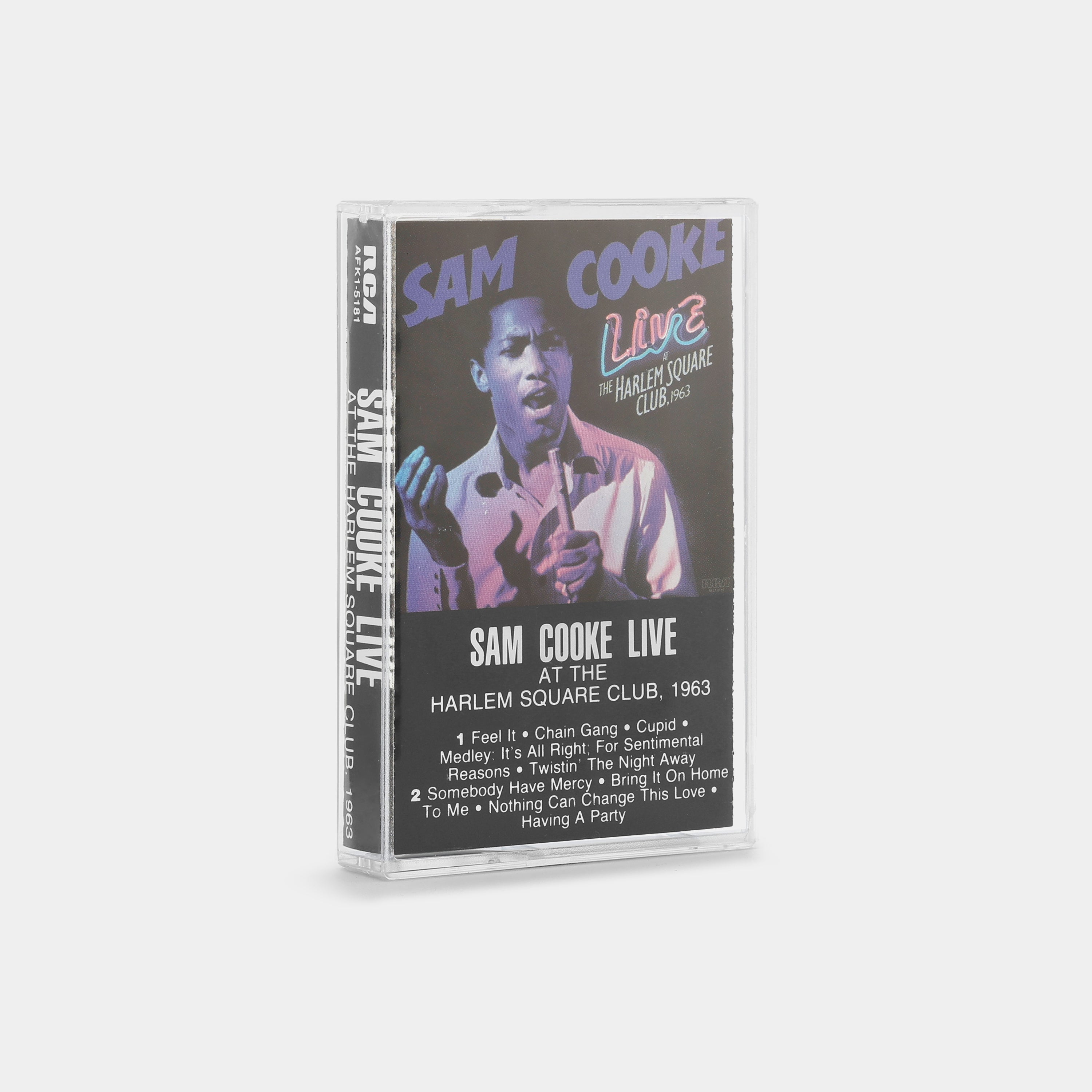 Sam Cooke - Live At The Harlem Square Club 1963 Cassette Tape