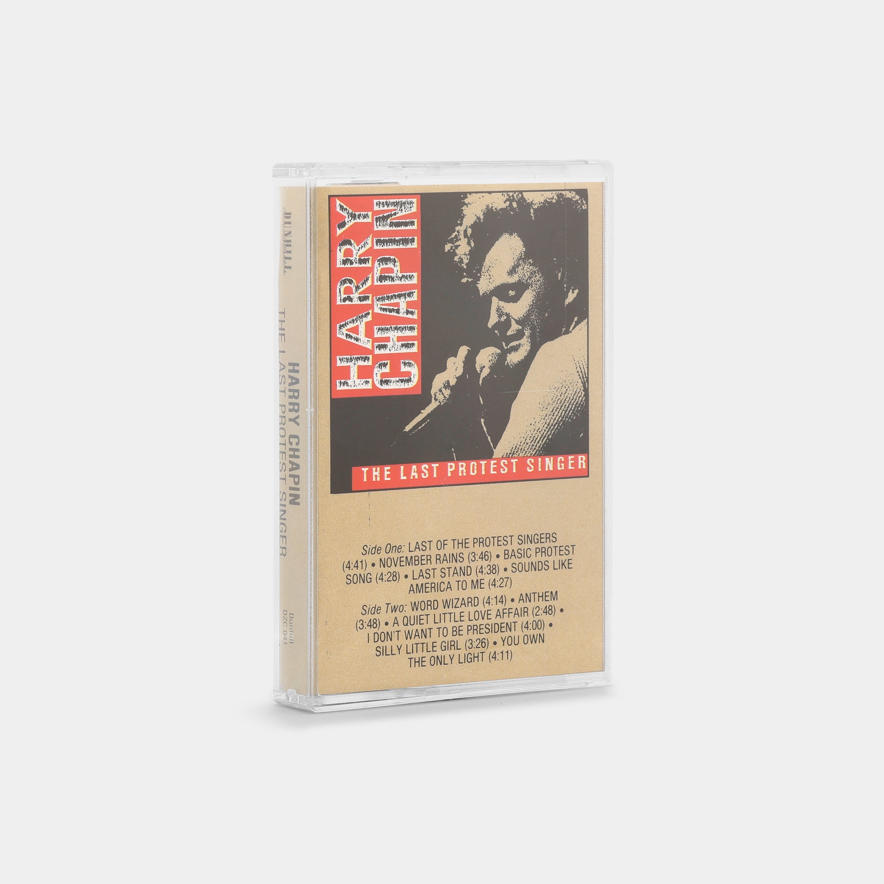 Harry Chapin - The Last Protest Singer Cassette Tape