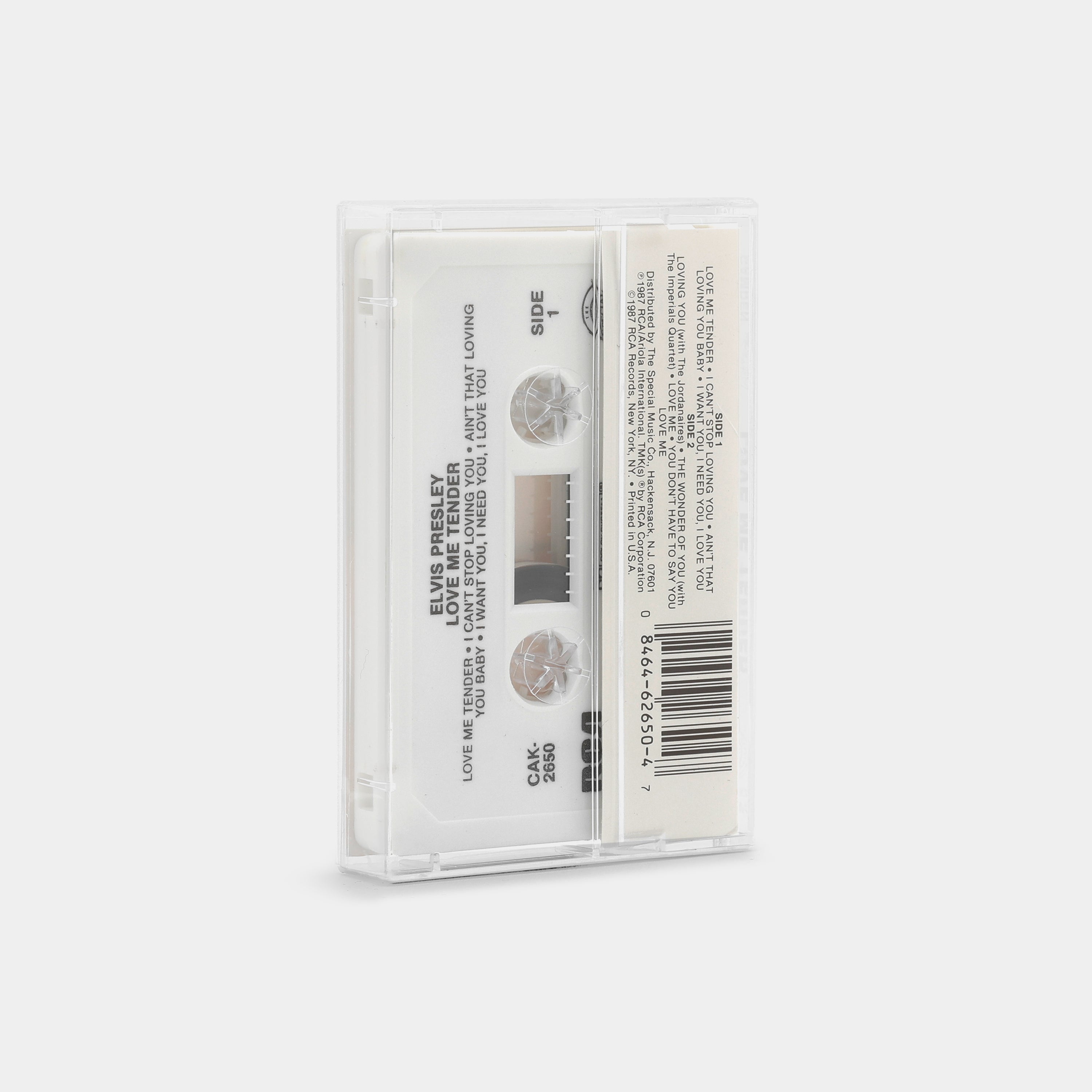Elvis Presley - Love Me Tender Cassette Tape