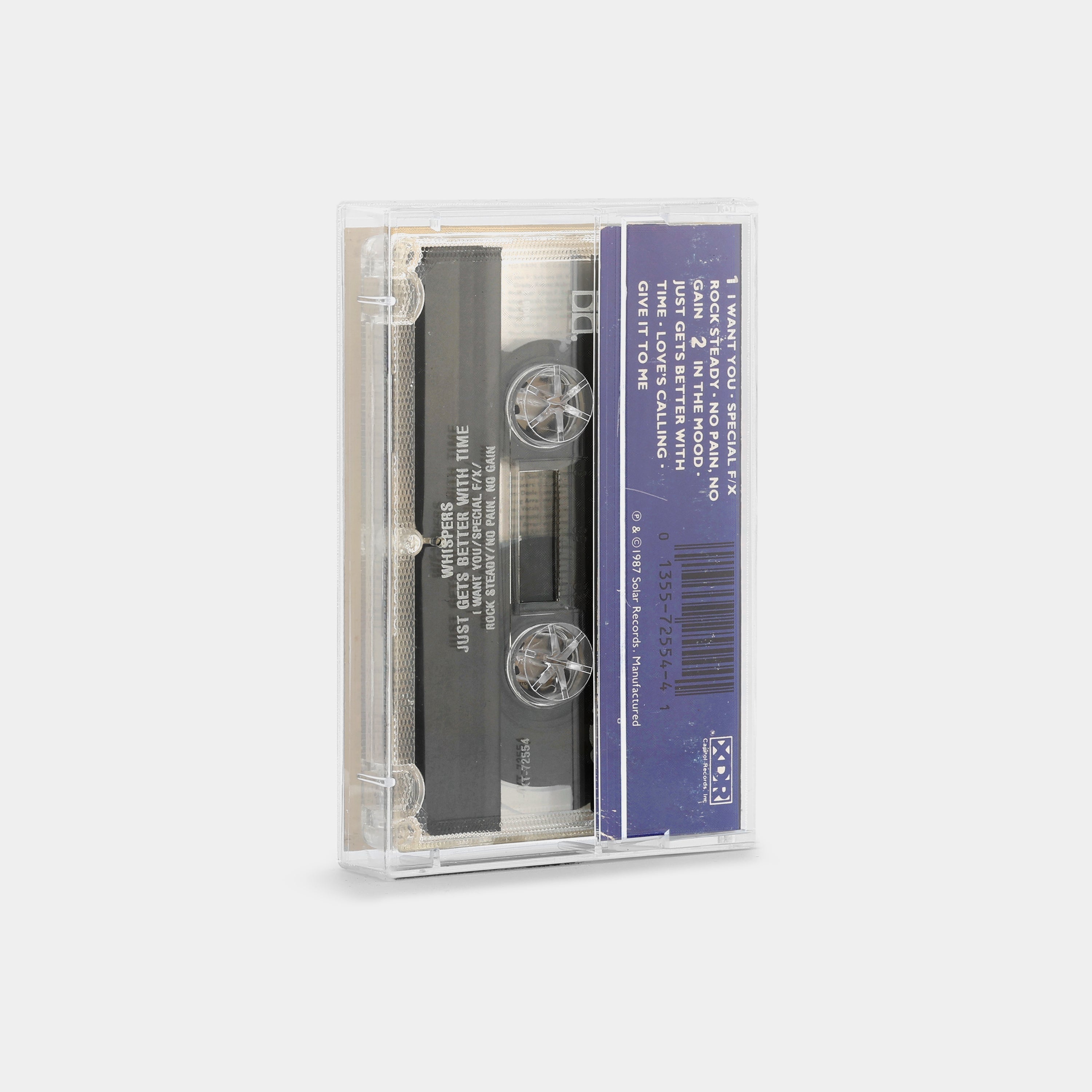 The Whispers - Just Gets Better With Time Cassette Tape
