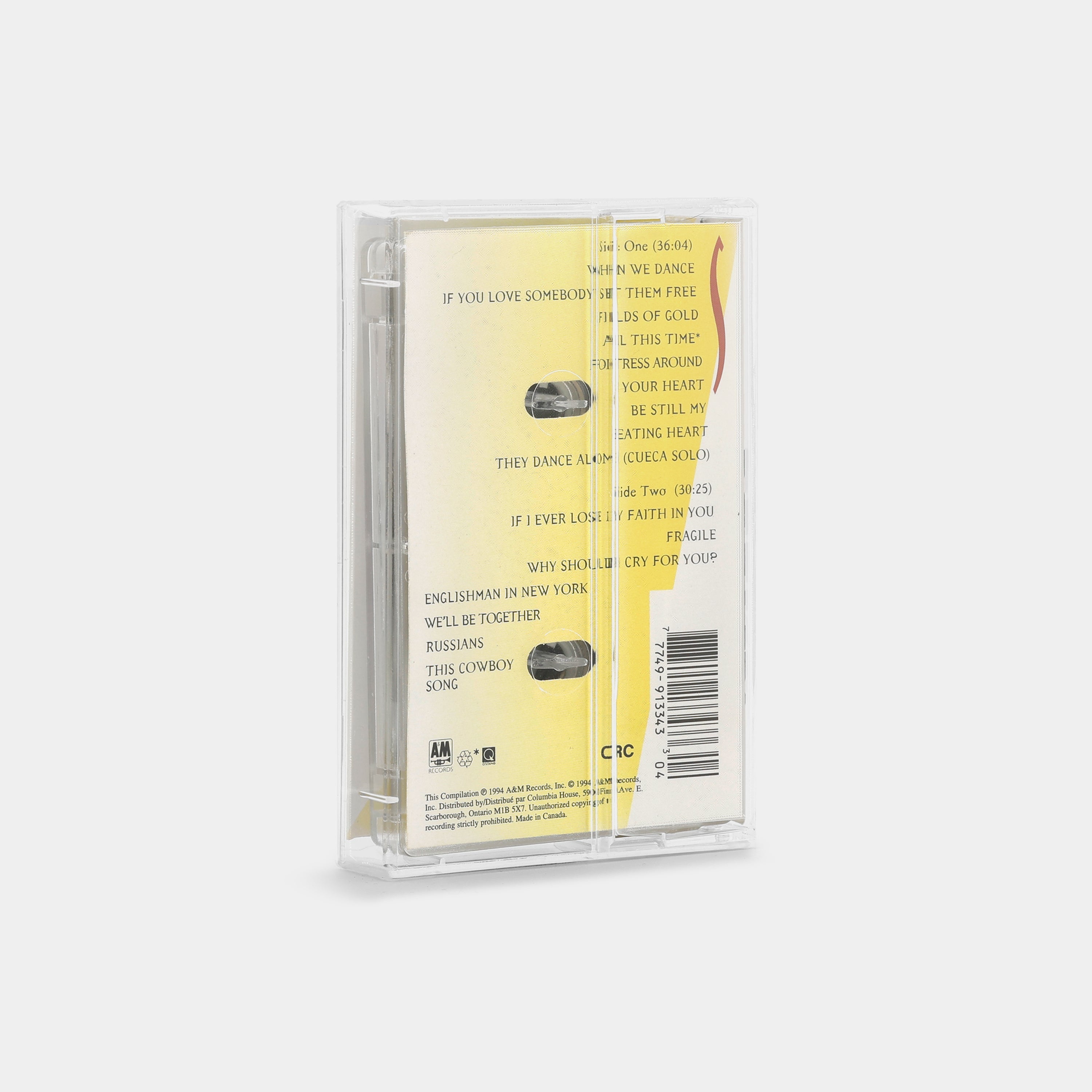 Sting - Fields Of Gold: The Best Of Sting 1984 - 1994 Cassette Tape