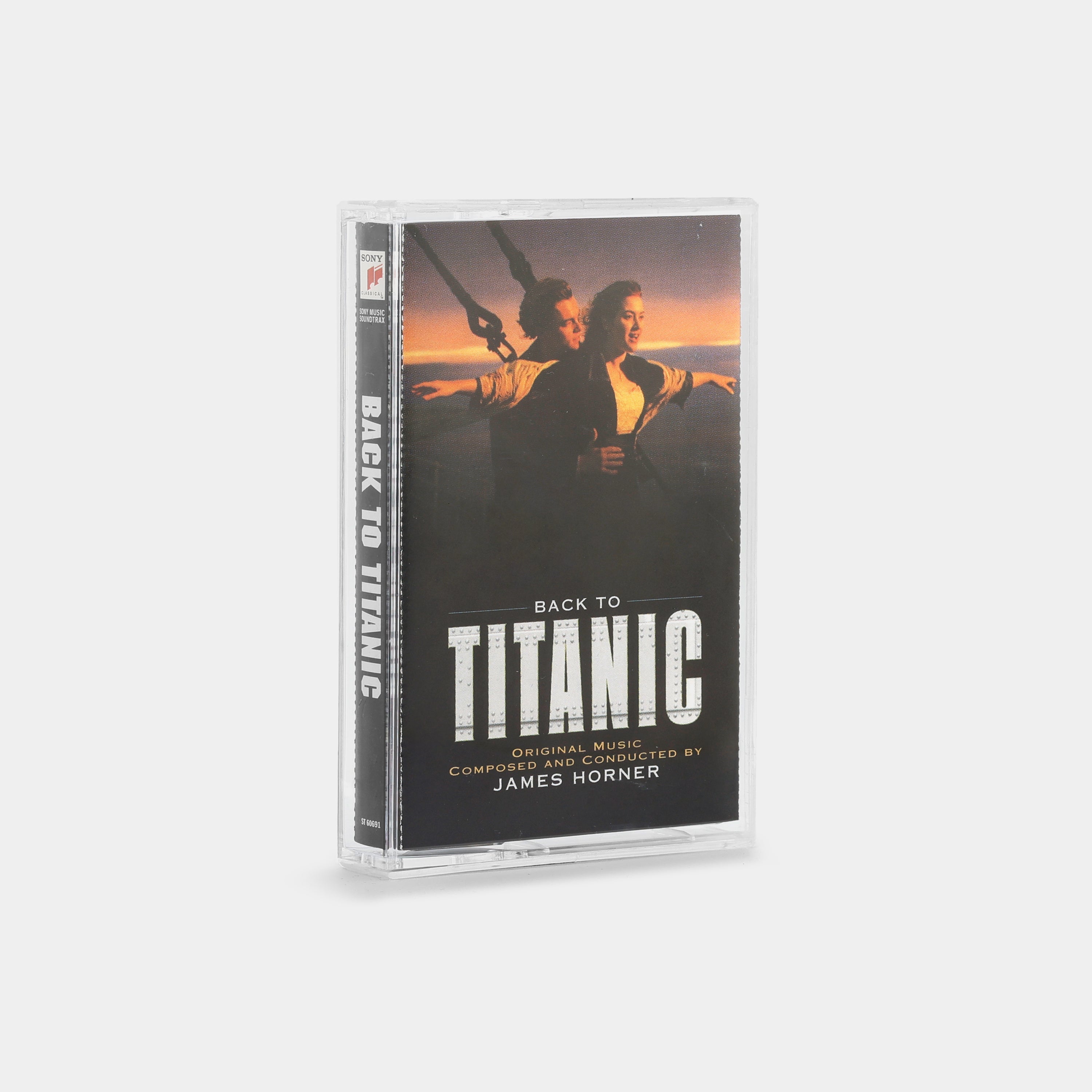 James Horner - Back To Titanic Cassette Tape