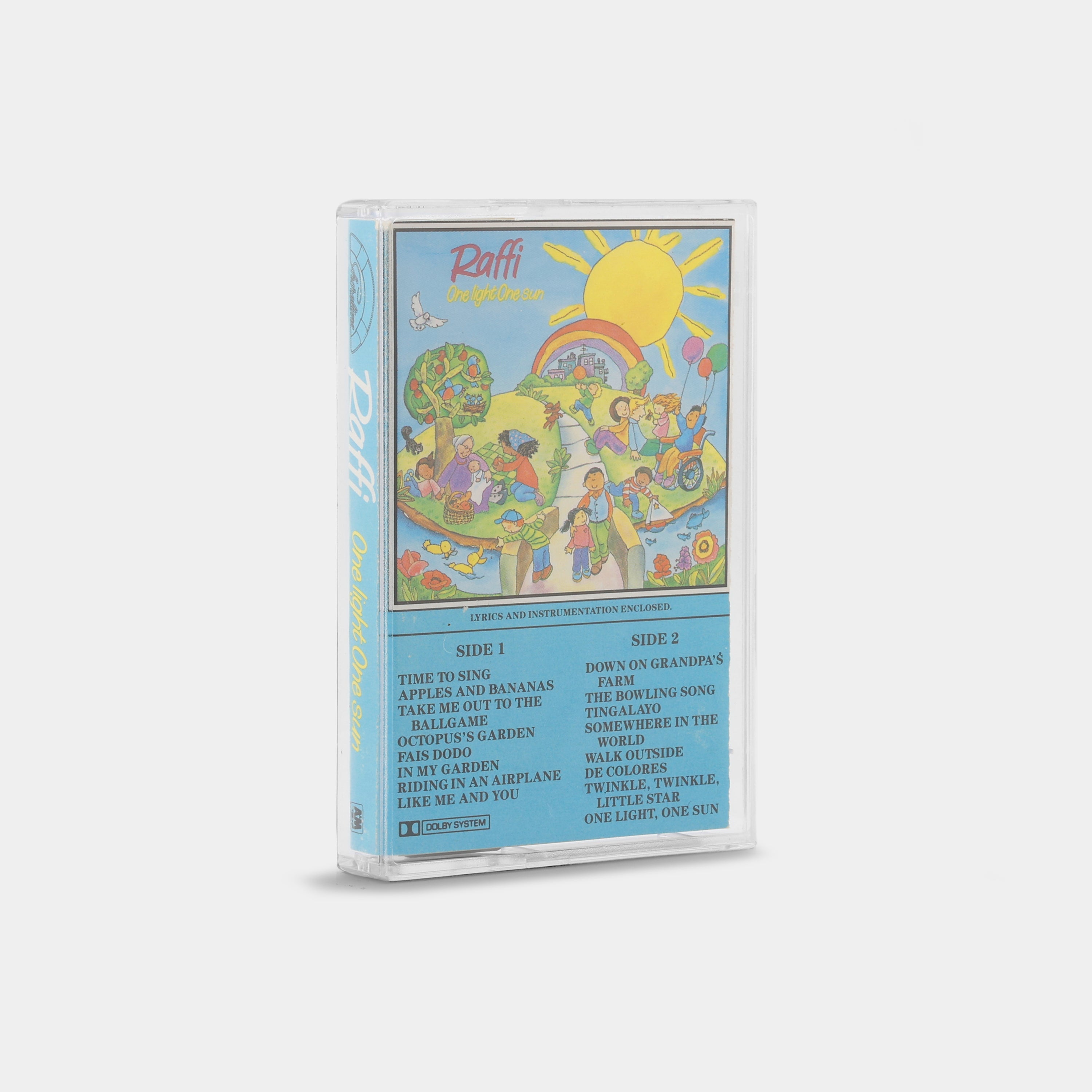 Raffi - One Light One Sun Cassette Tape