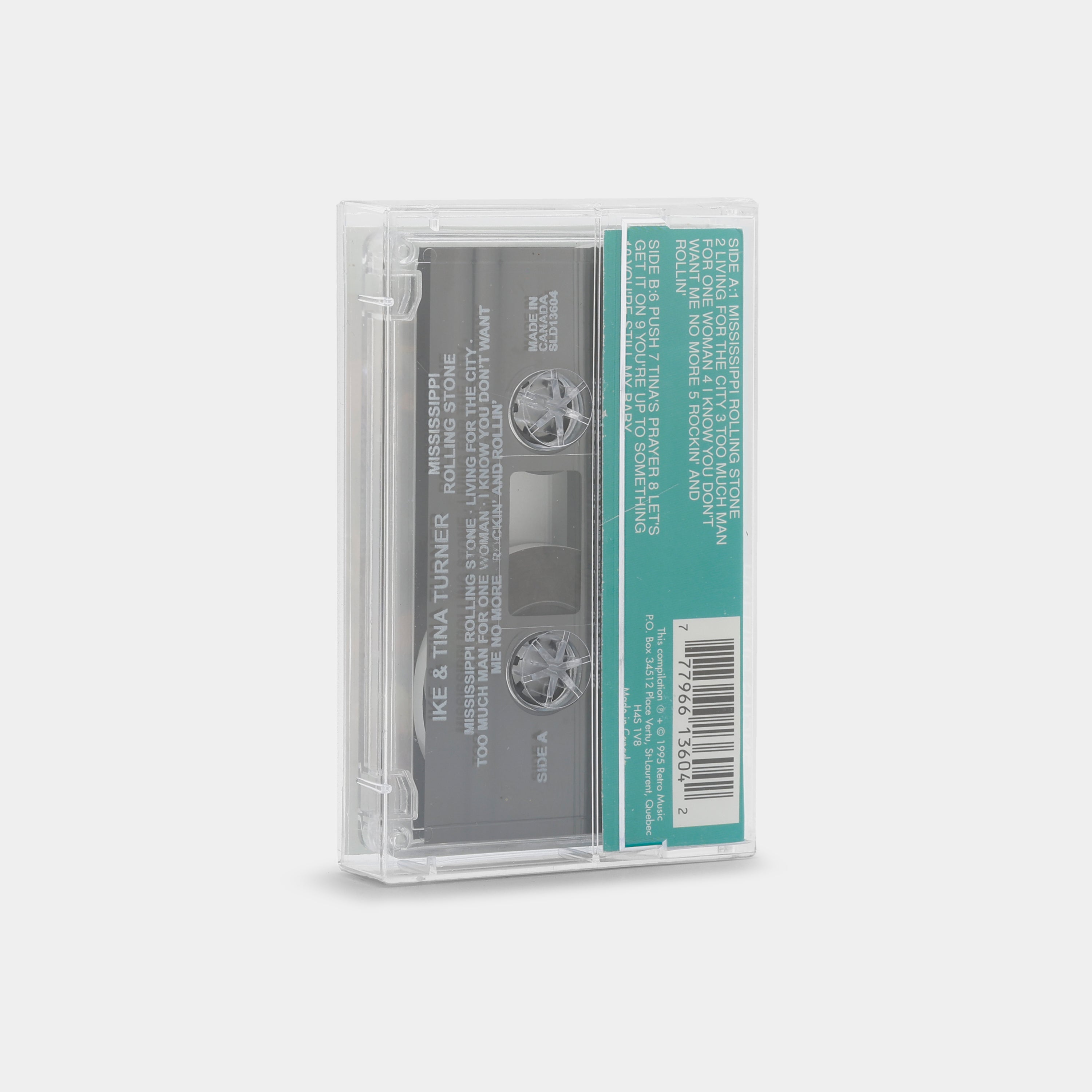 Ike & Tina Turner - Mississippi Rolling Stone Cassette Tape