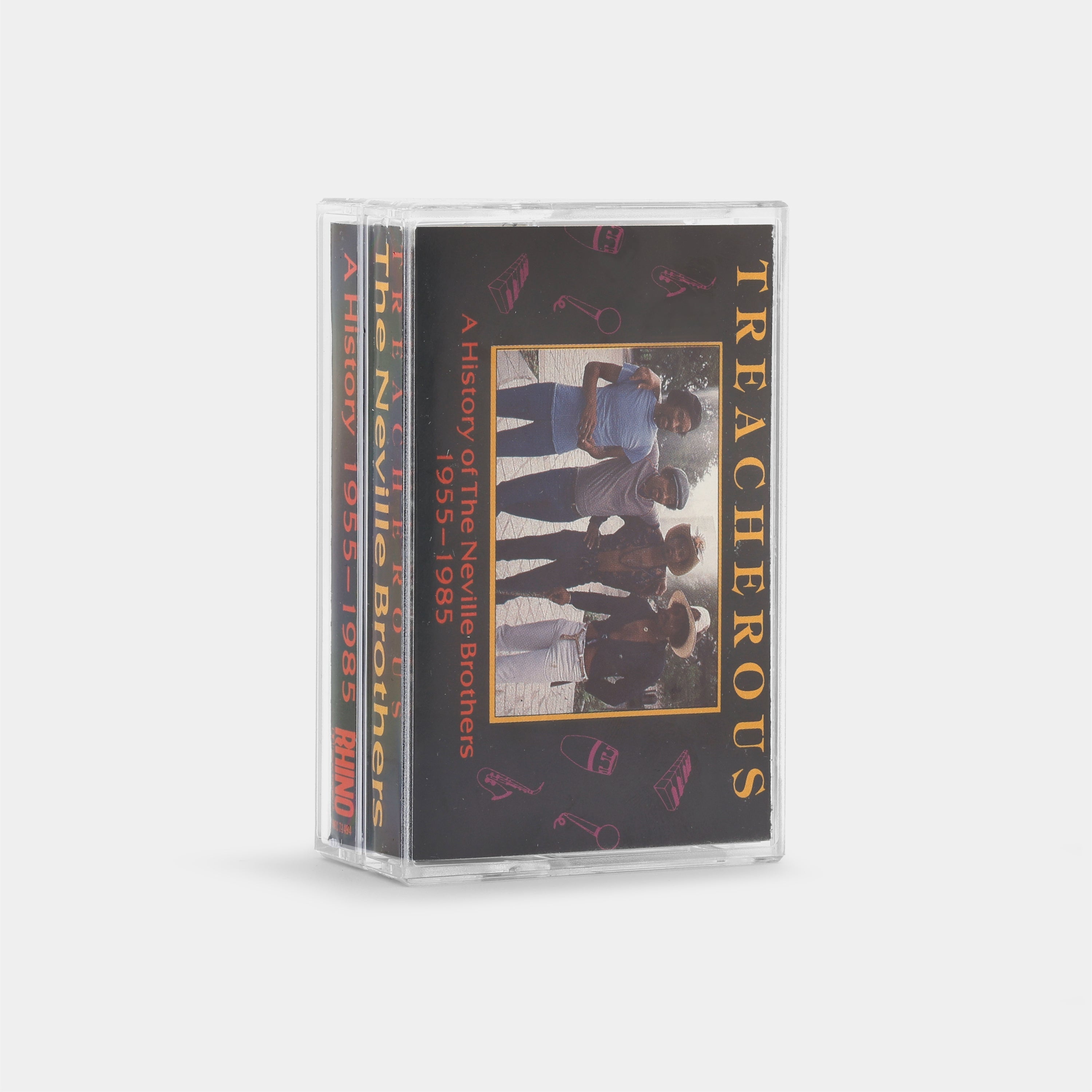 The Neville Brothers - Treacherous (A History Of The Neville Brothers 1955–1985) Cassette Tape