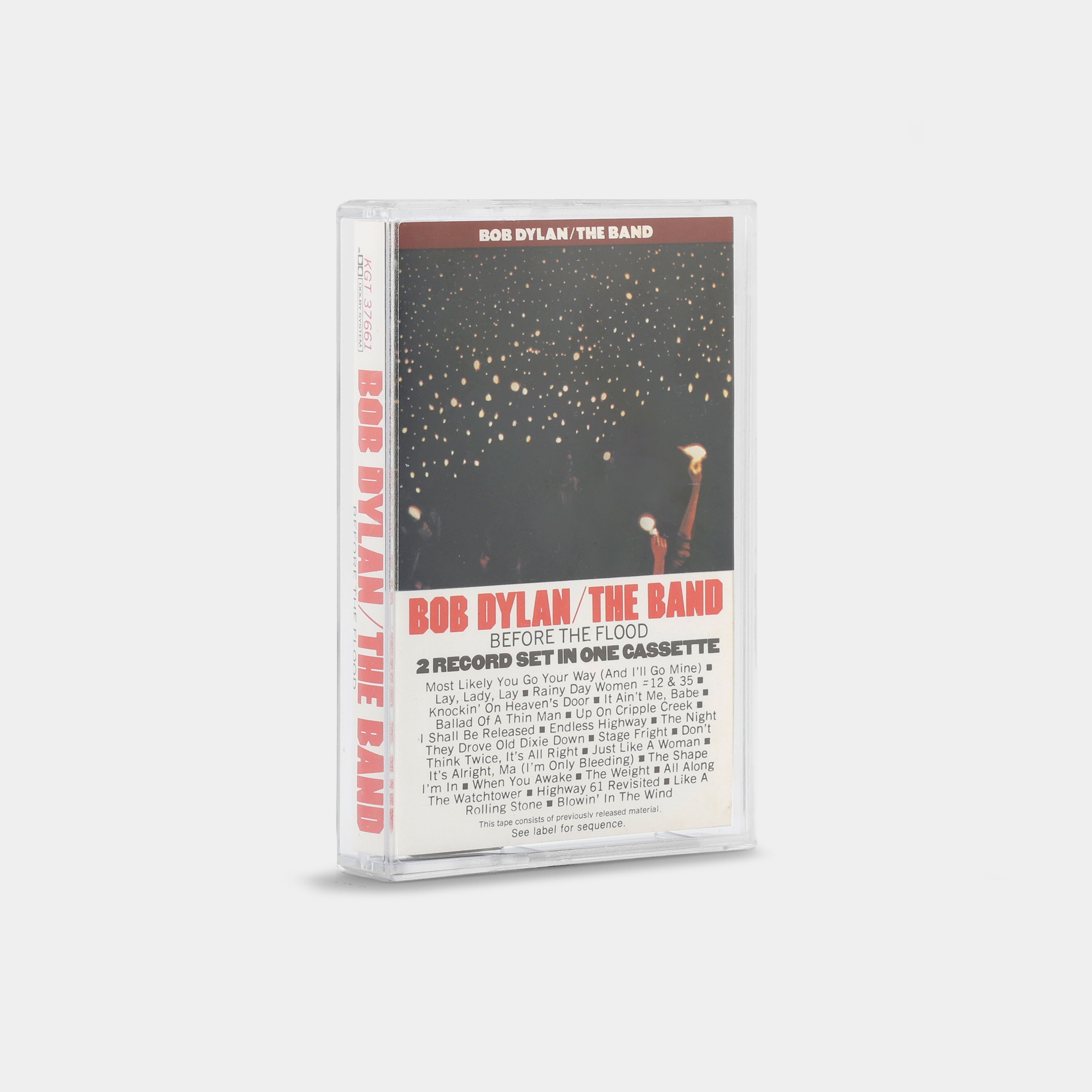 Bob Dylan & The Band - Before The Flood Cassette Tape