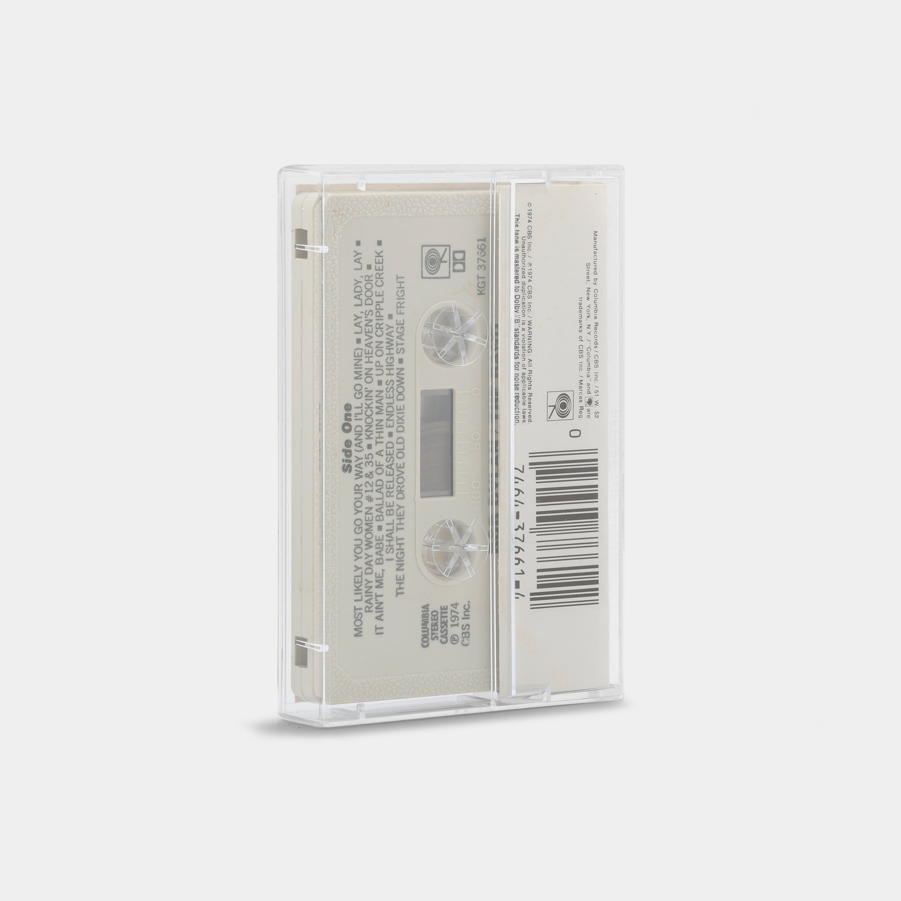 Bob Dylan & The Band - Before The Flood Cassette Tape