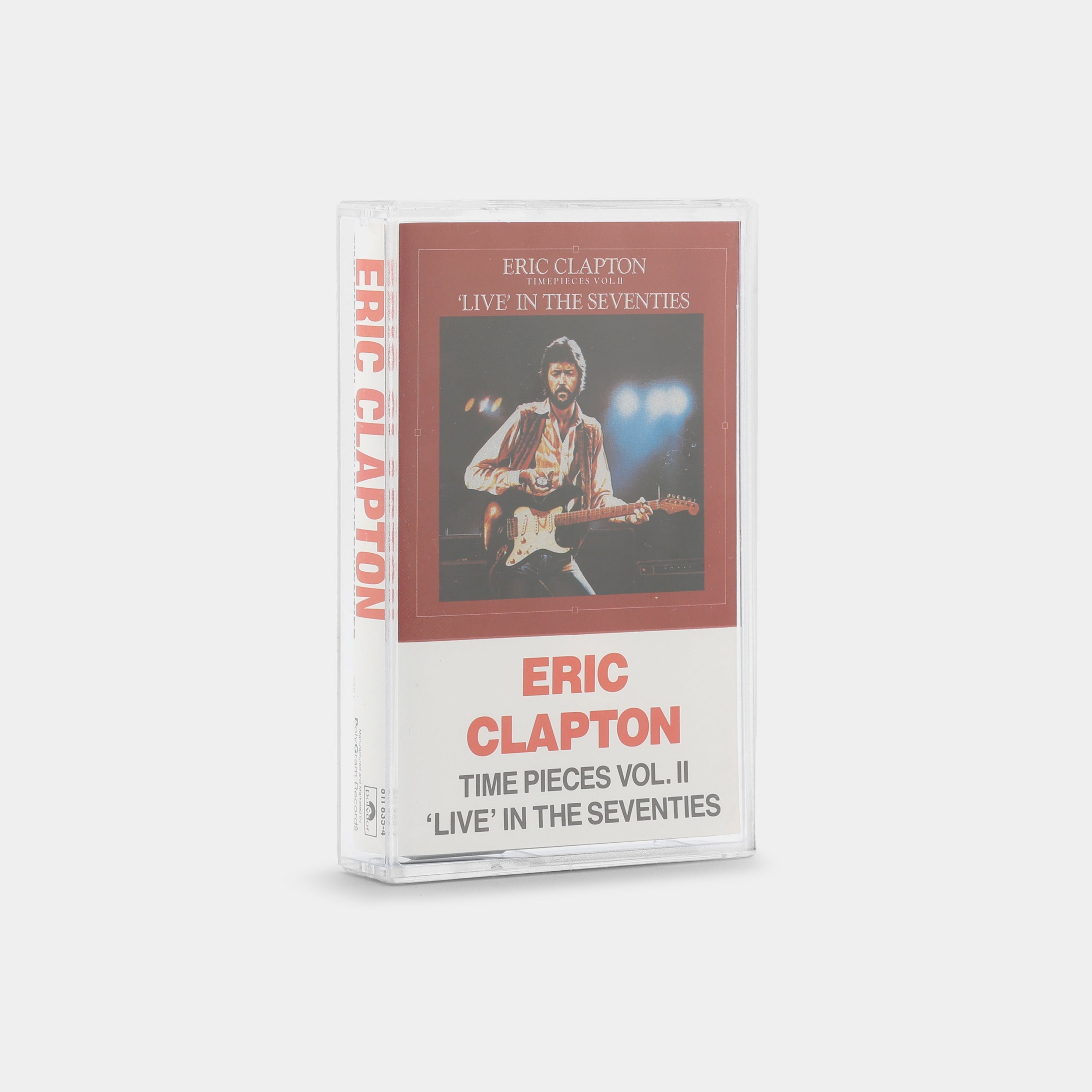 Eric Clapton - Timepieces Vol. II/'Live' In The Seventies Cassette Tape