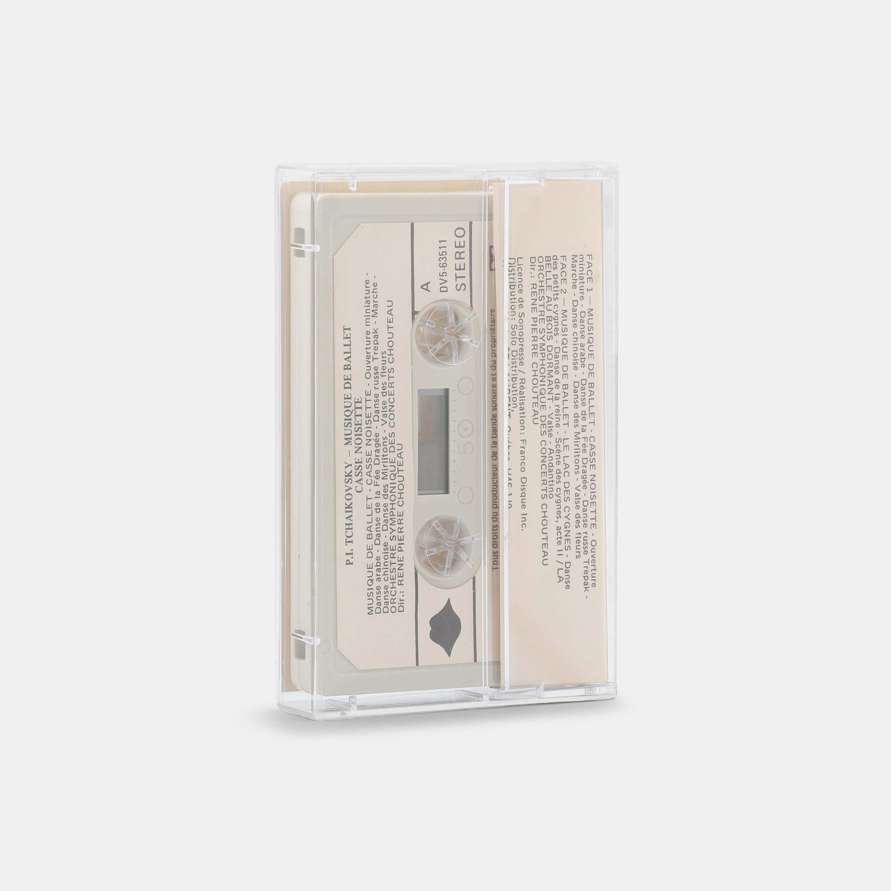 Orchestre Symphonique Des Concerts Chouteau - Tchaikovsky Musique de Ballet Cassette Tape