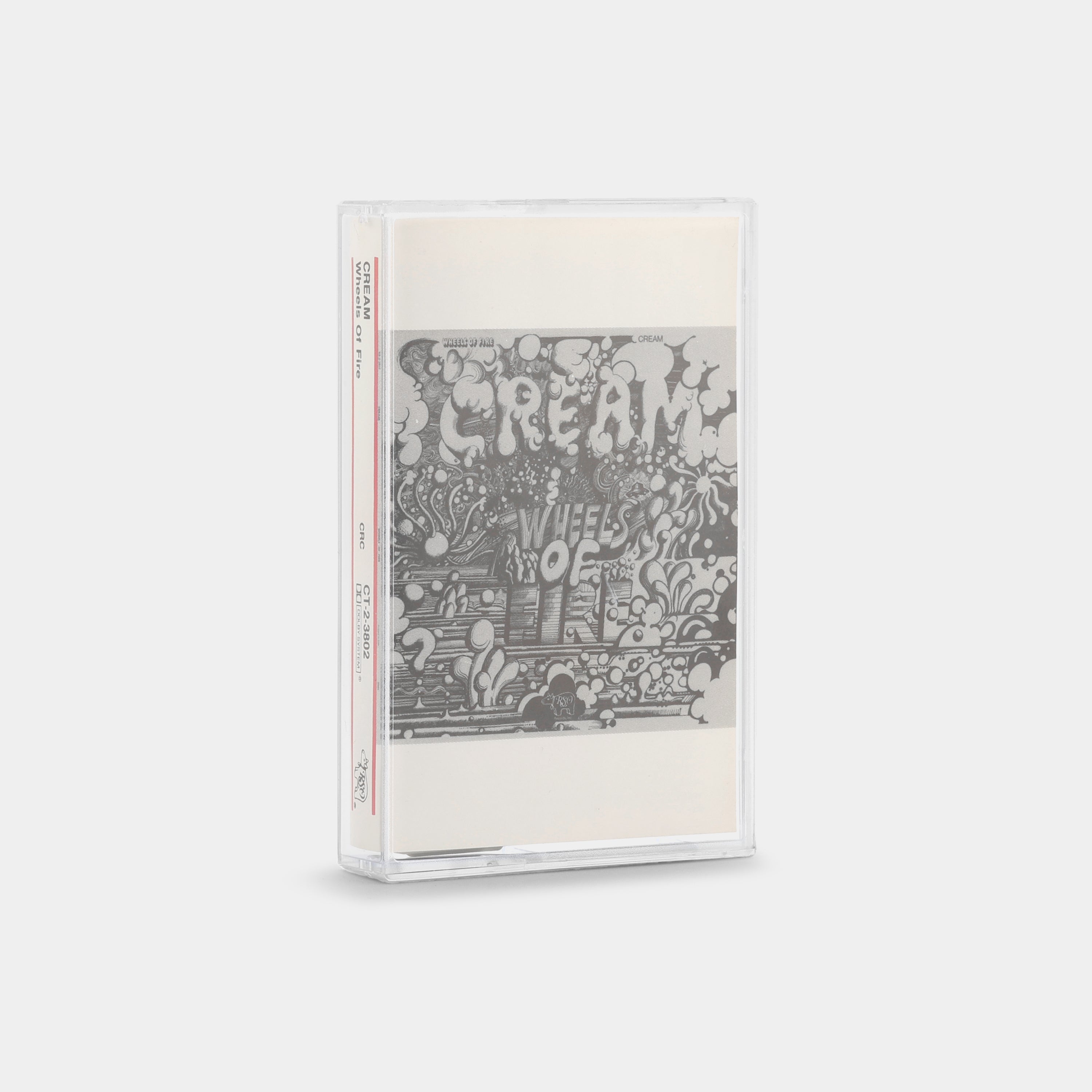 Cream - Wheels Of Fire Cassette Tape