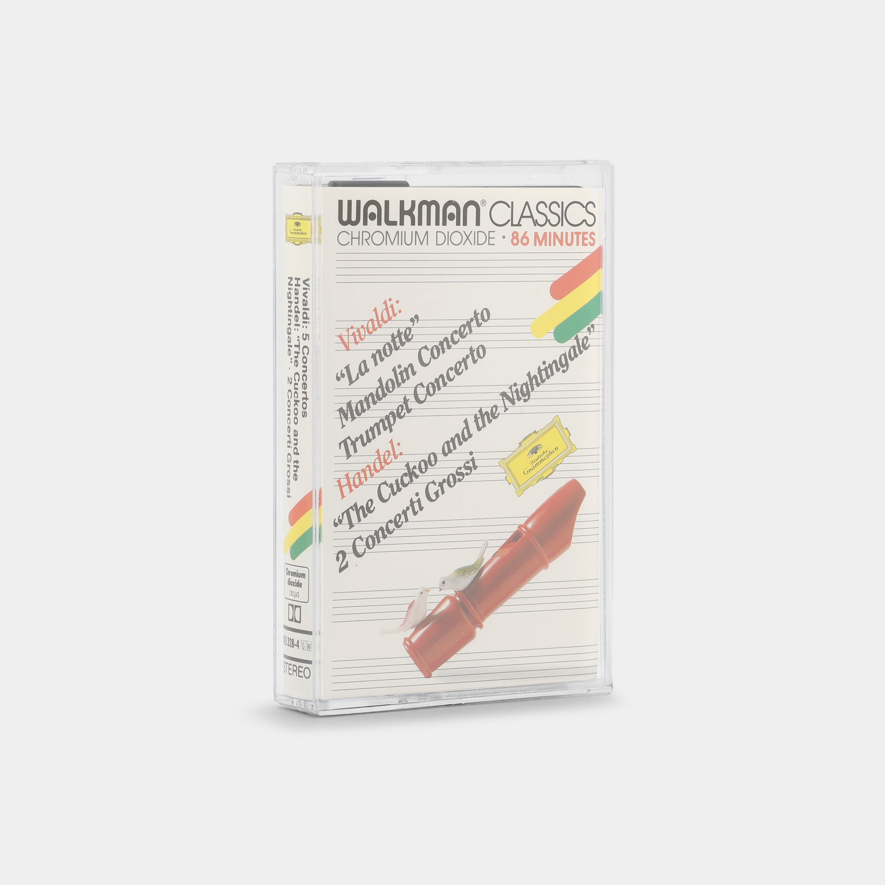 Vivaldi / Handel - La Notte, Mandolin Concerto, Trumpet Concert, "The Cuckoo And The Nightingale", 2 Concerti Grossi Cassette Tape