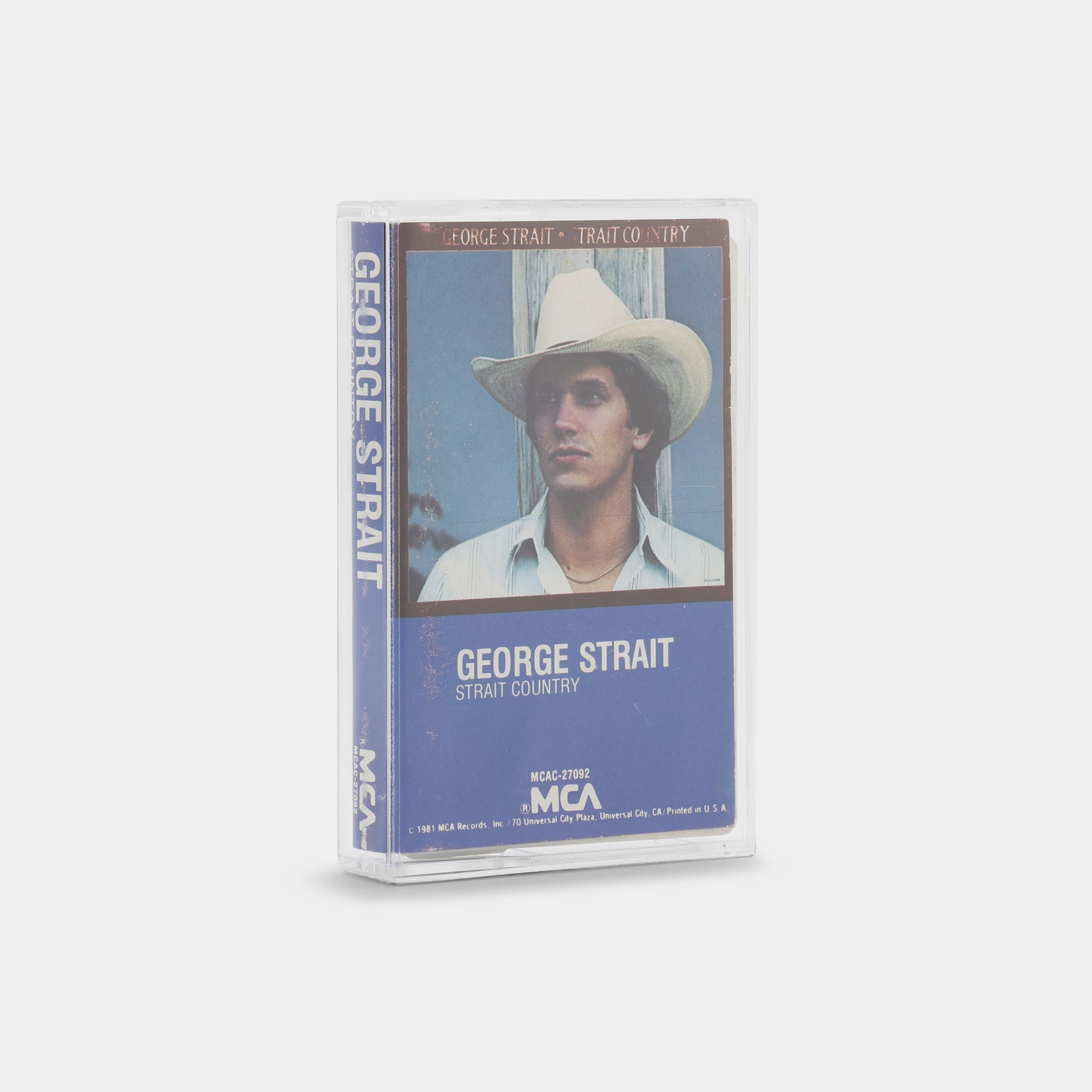 George Strait - Strait Country Cassette Tape