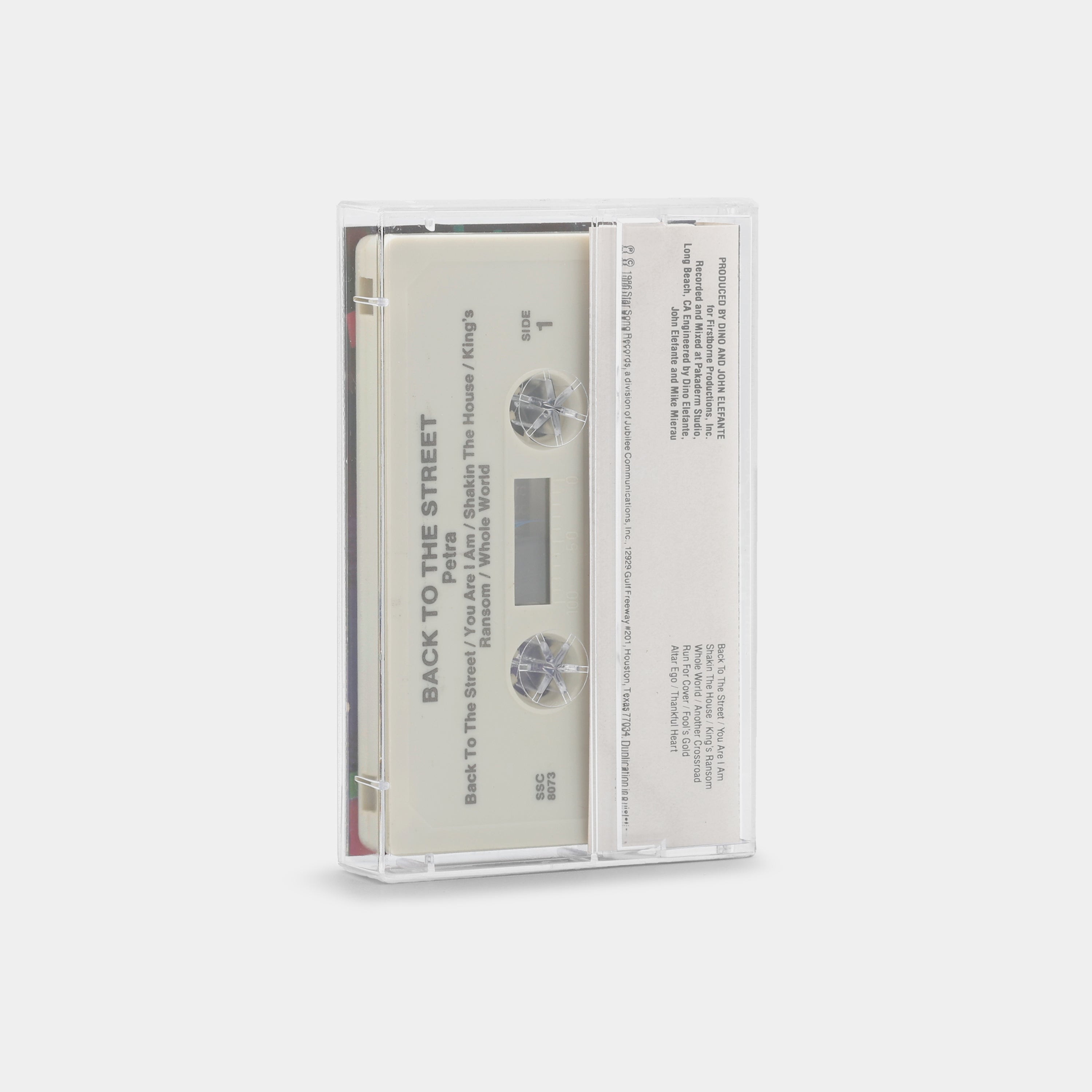 Petra - Back To The Street Cassette Tape