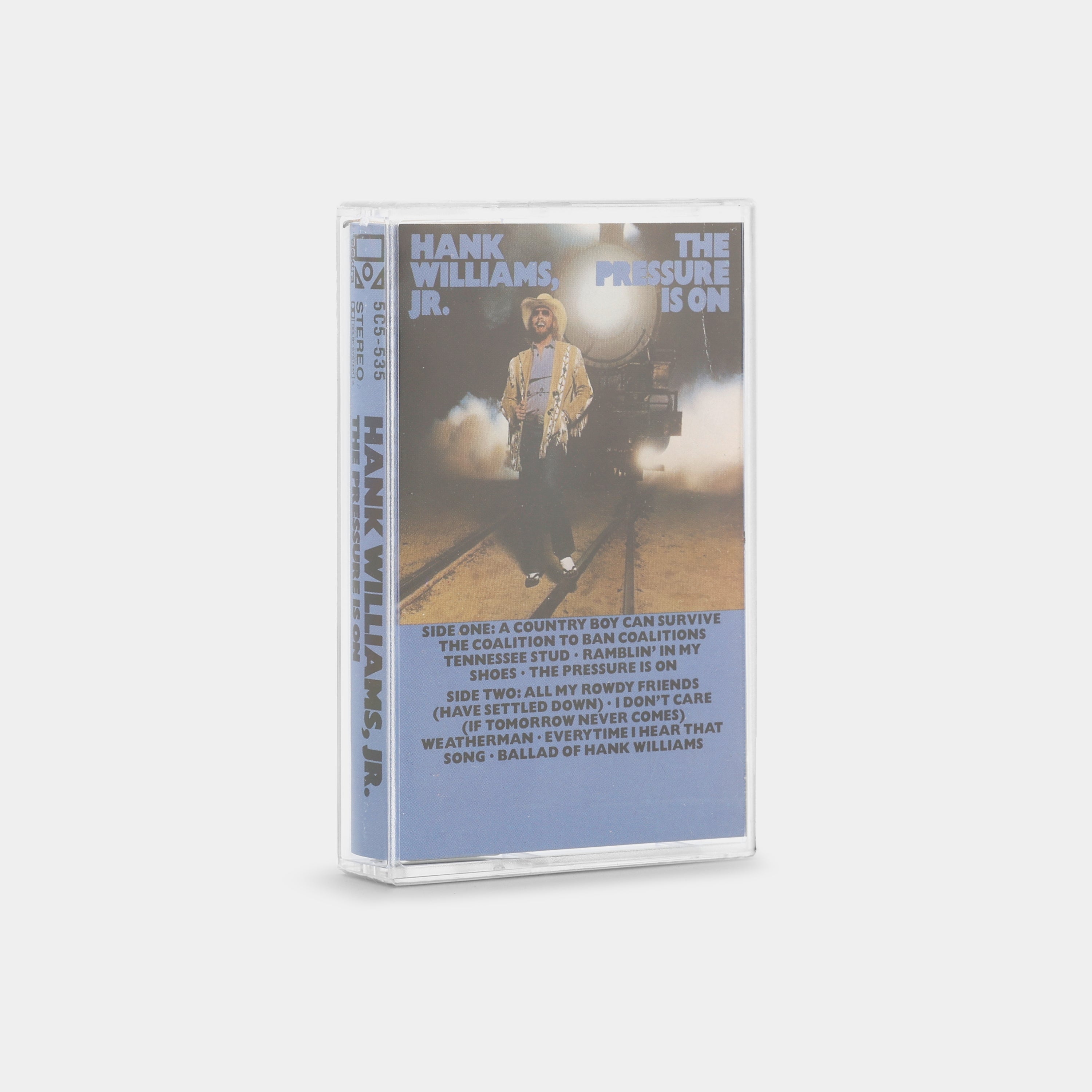 Hank Williams Jr. - The Pressure Is On Cassette Tape