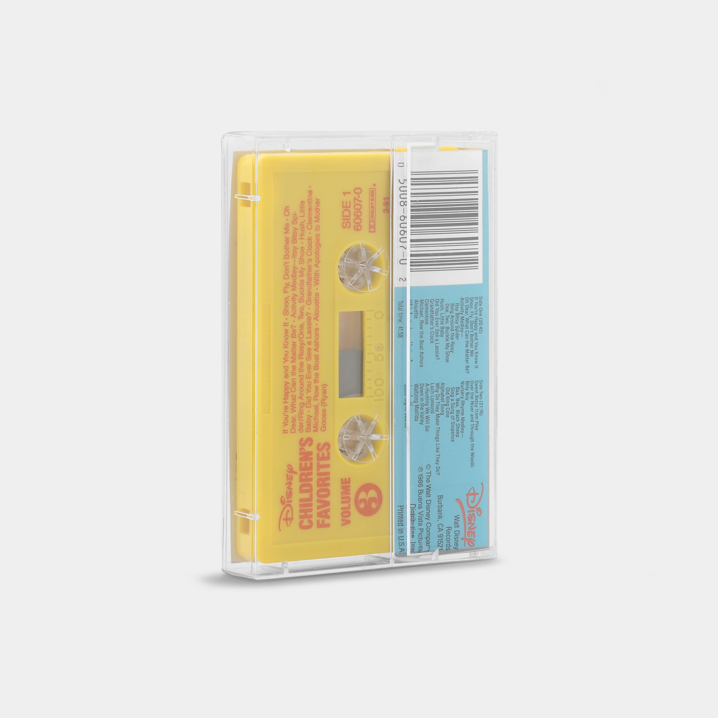 Disney's Children's Favorites Volume 3 Cassette Tape