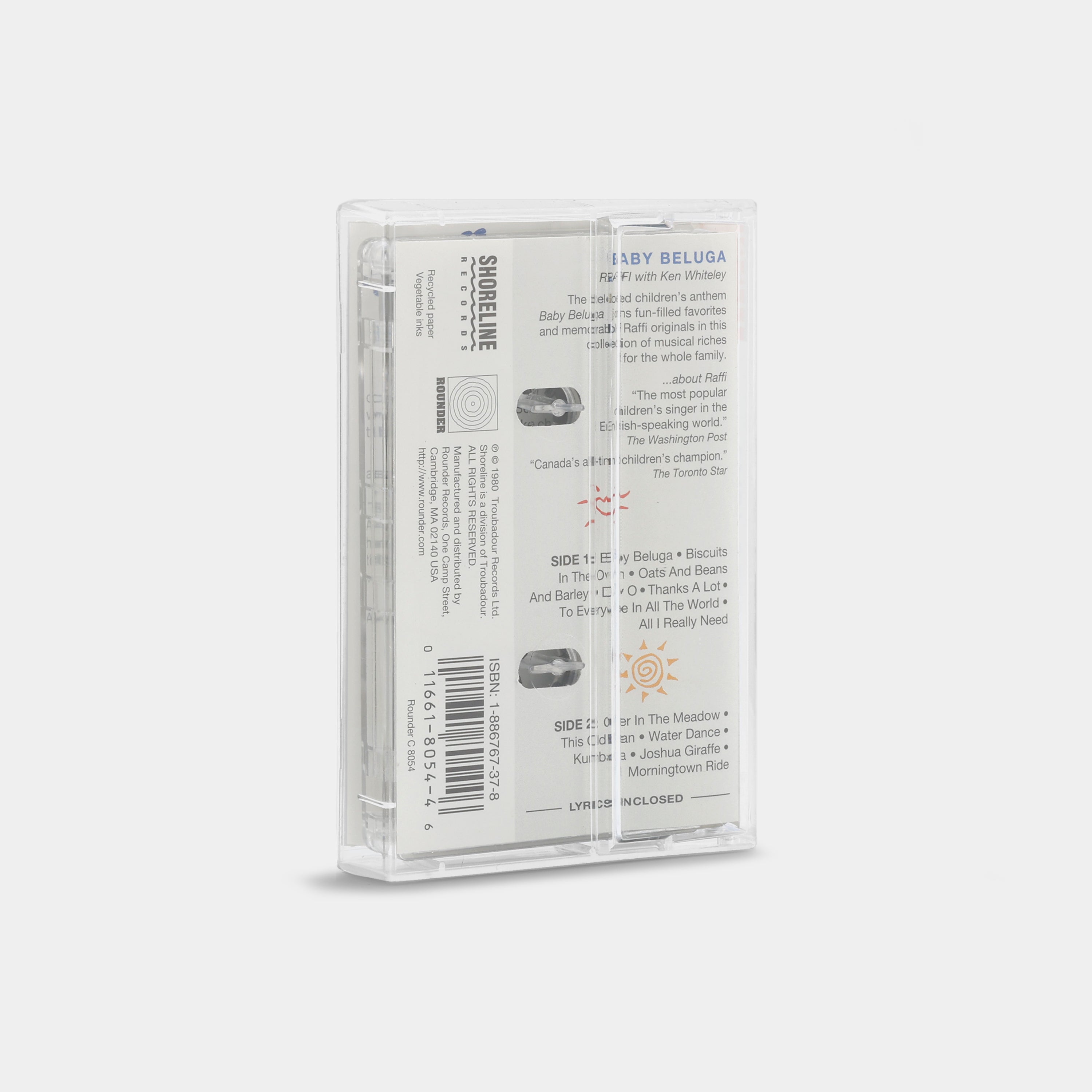 Raffi (With Ken Whiteley) - Baby Beluga Cassette Tape