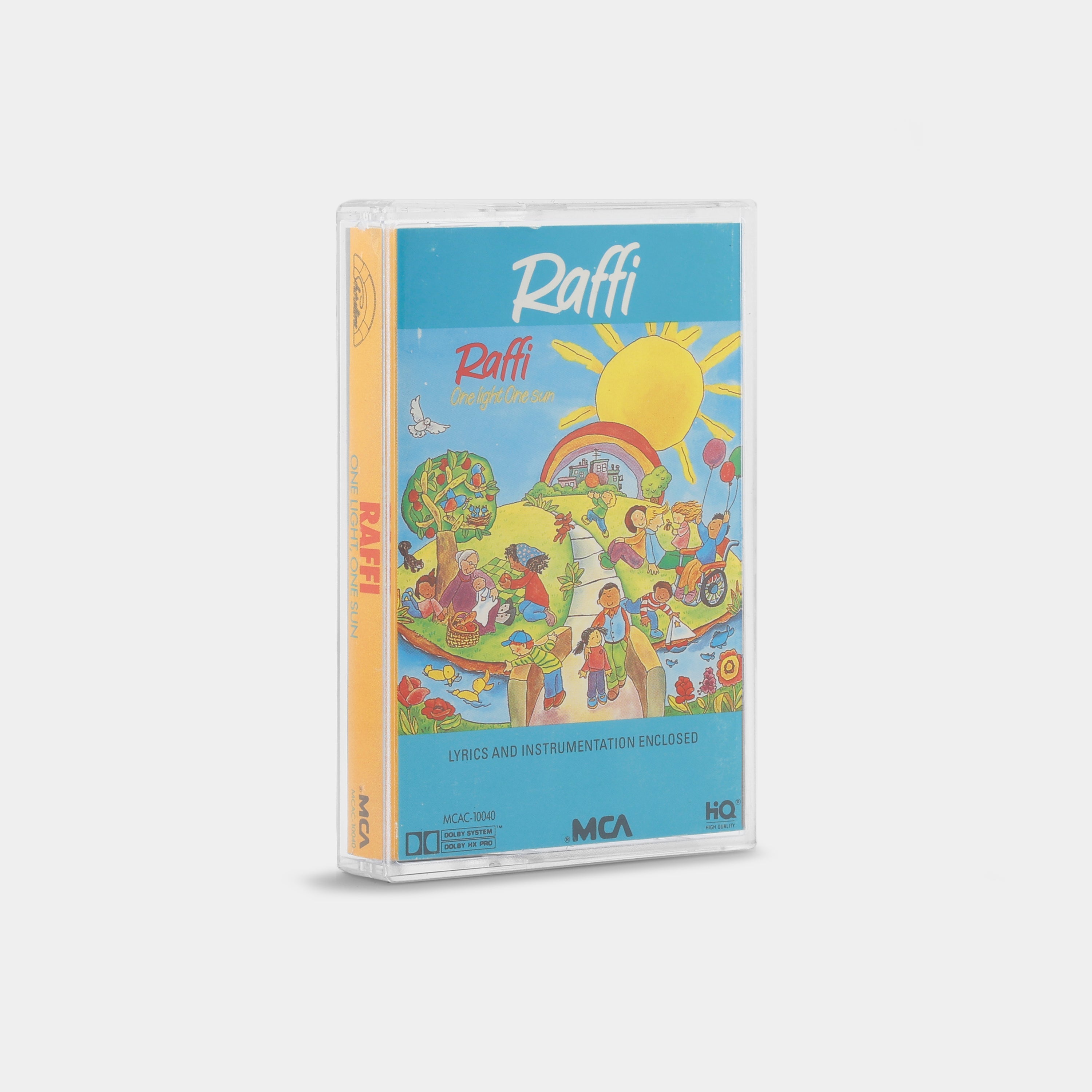 Raffi - One Light One Sun Cassette Tape