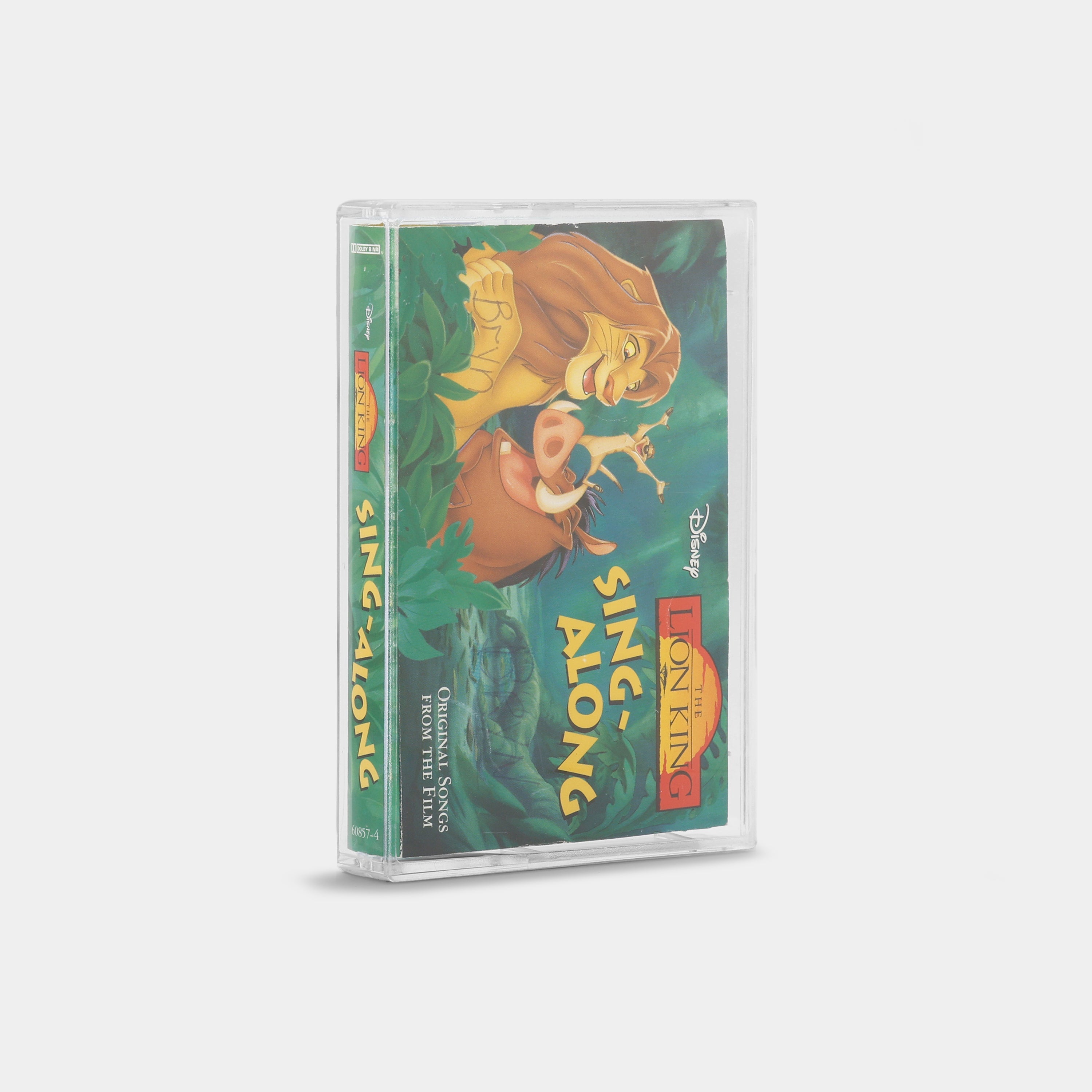 The Lion King Sing-Along Cassette Tape