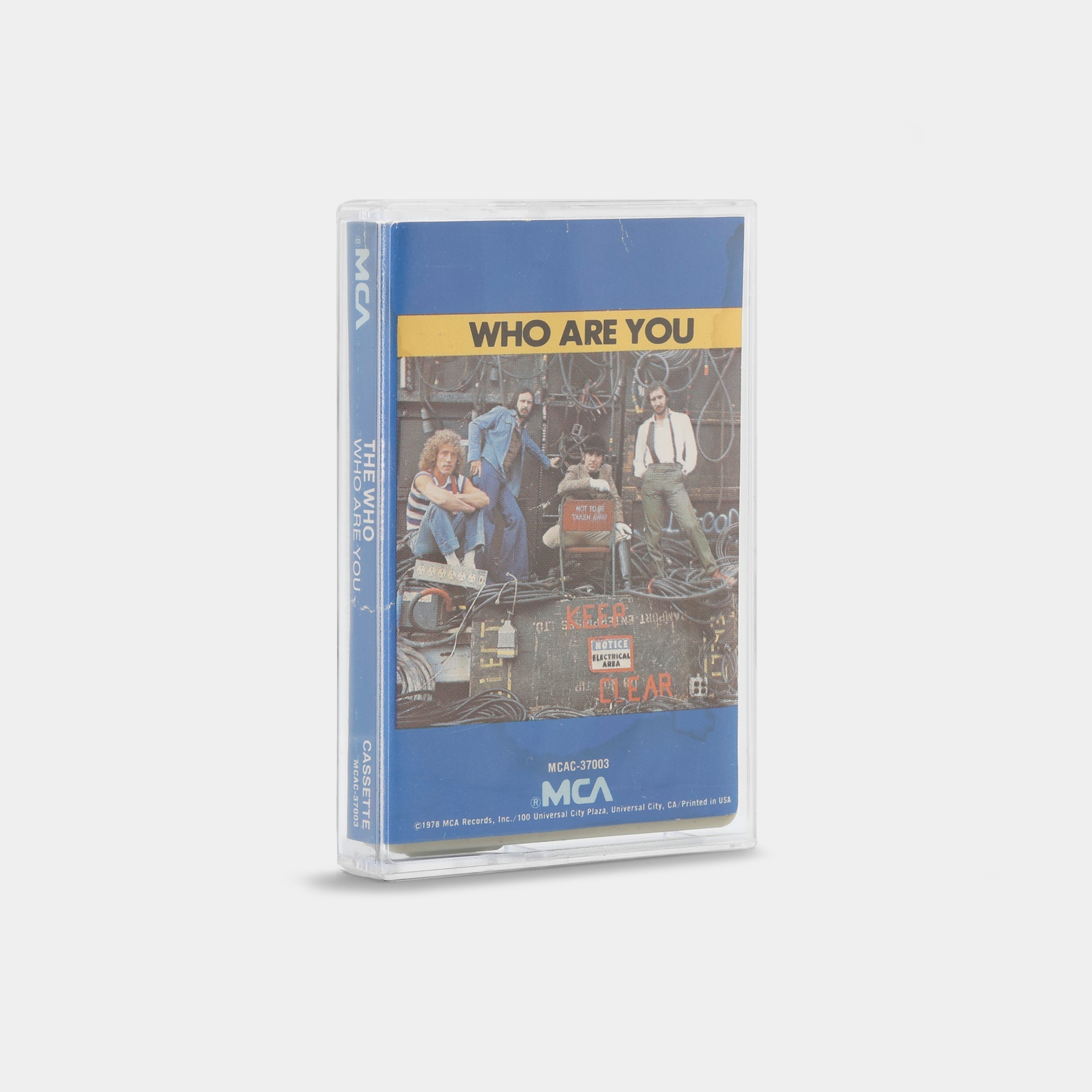 The Who - Who Are You Cassette Tape