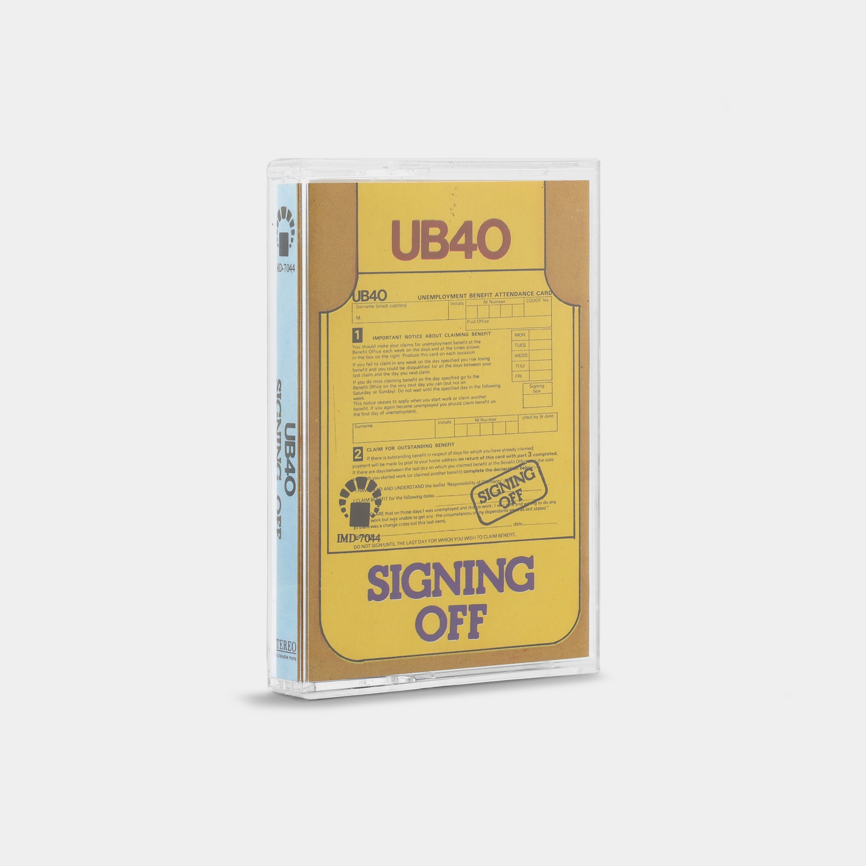 UB40 - Signing Off Cassette Tape