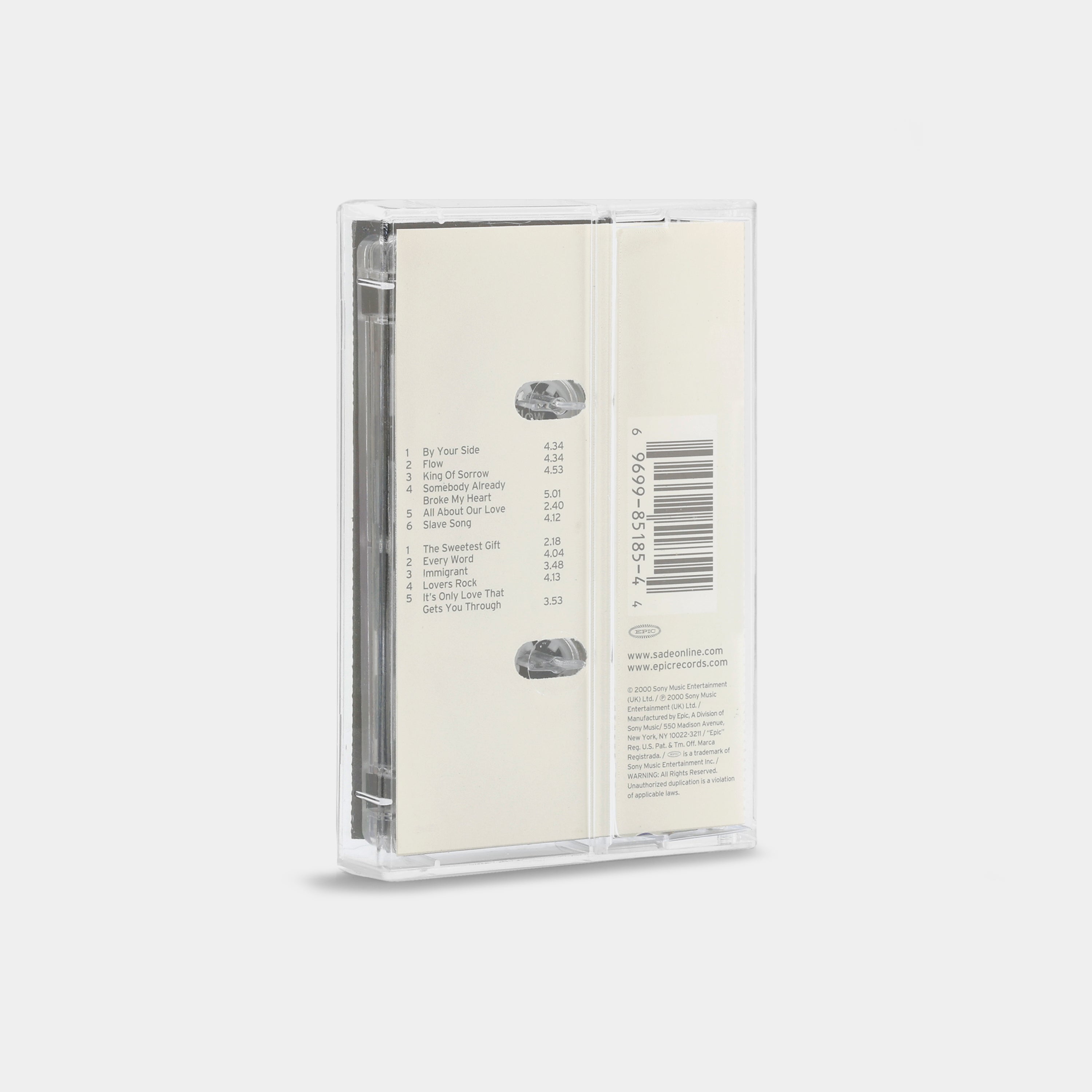 Sade - Lovers Rock Cassette Tape