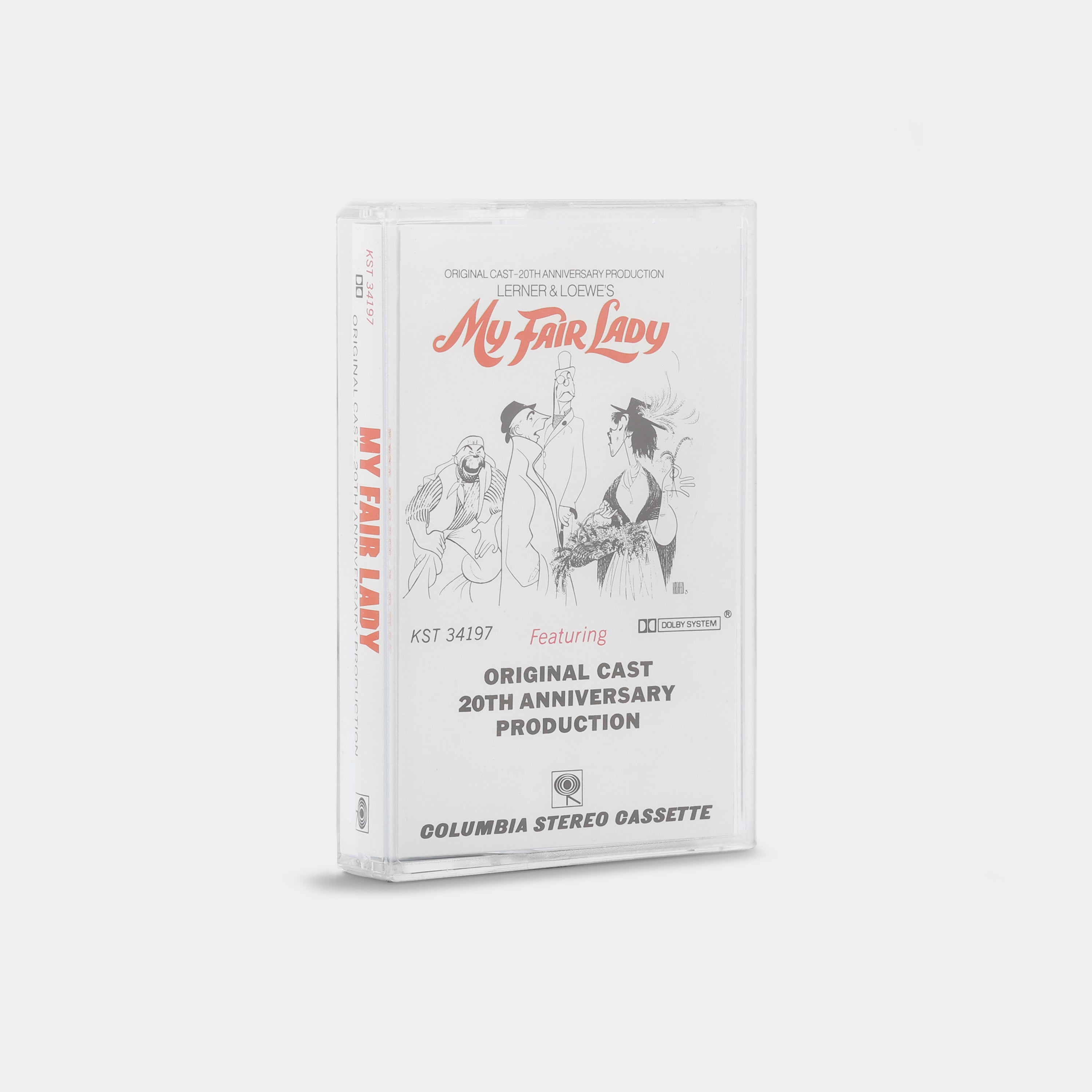 Lerner & Loewe - My Fair Lady Original Cast 20th Anniversary Production Cassette Tape