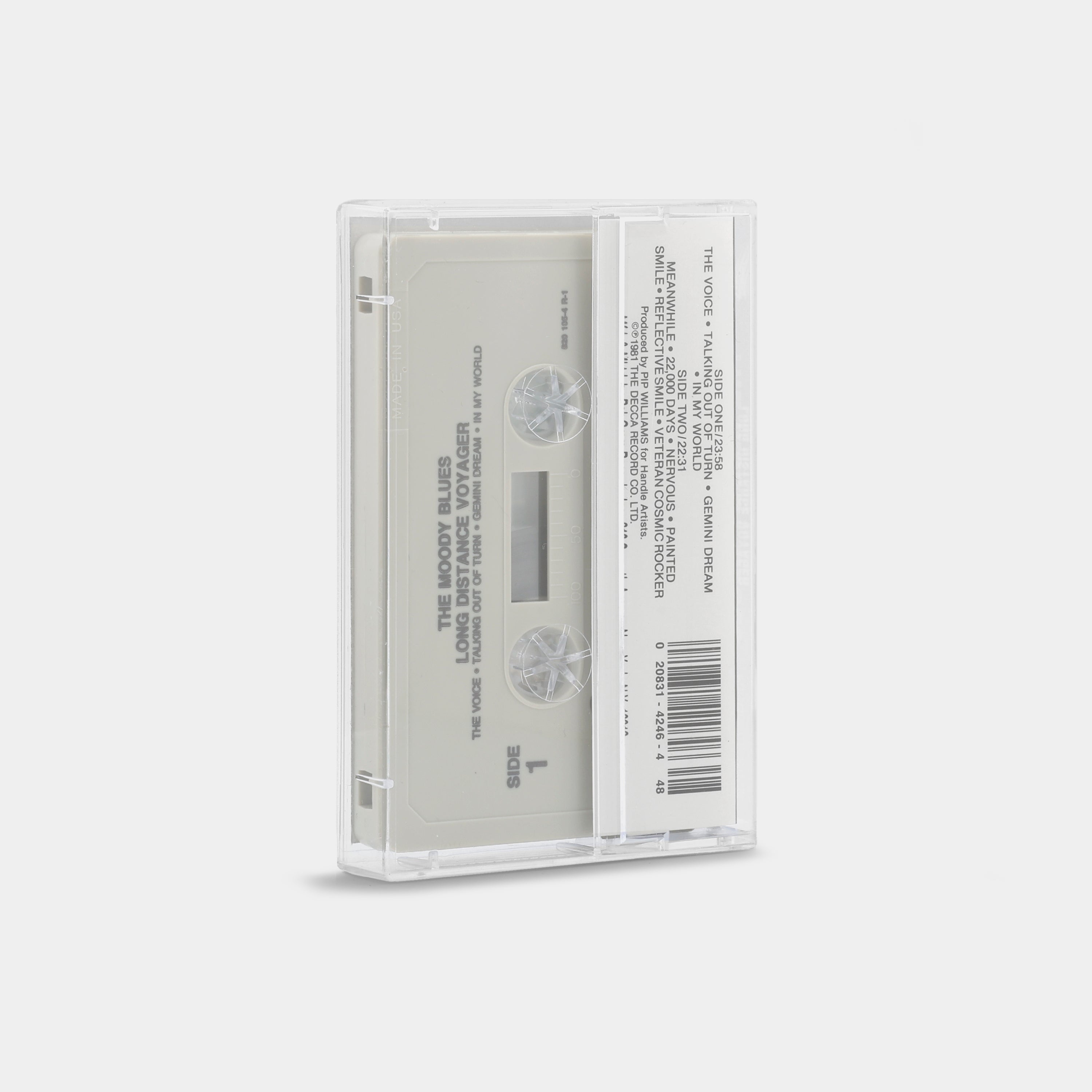 The Moody Blues - Long Distance Voyager Cassette Tape