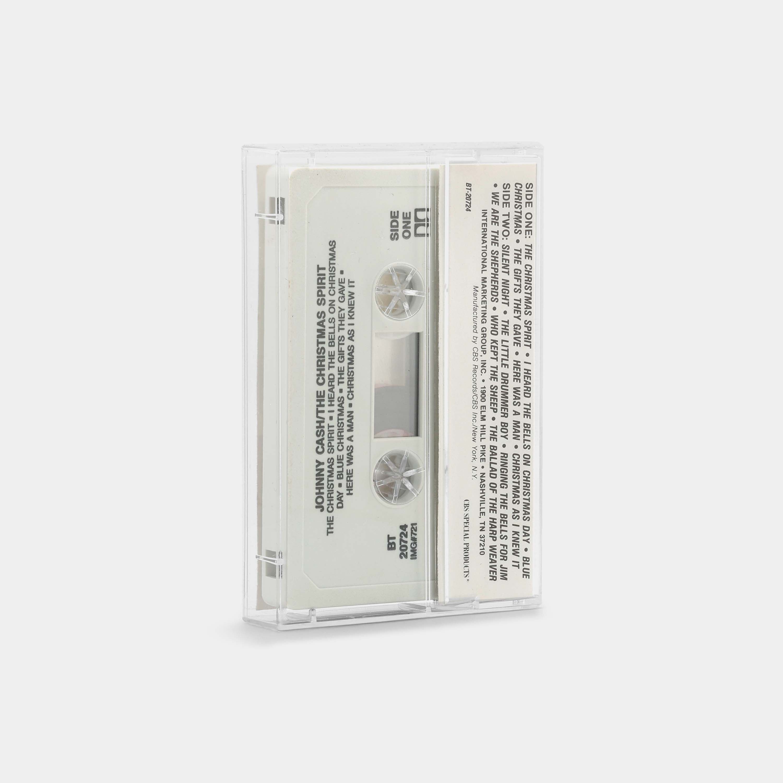 Johnny Cash - The Christmas Spirit Cassette Tape