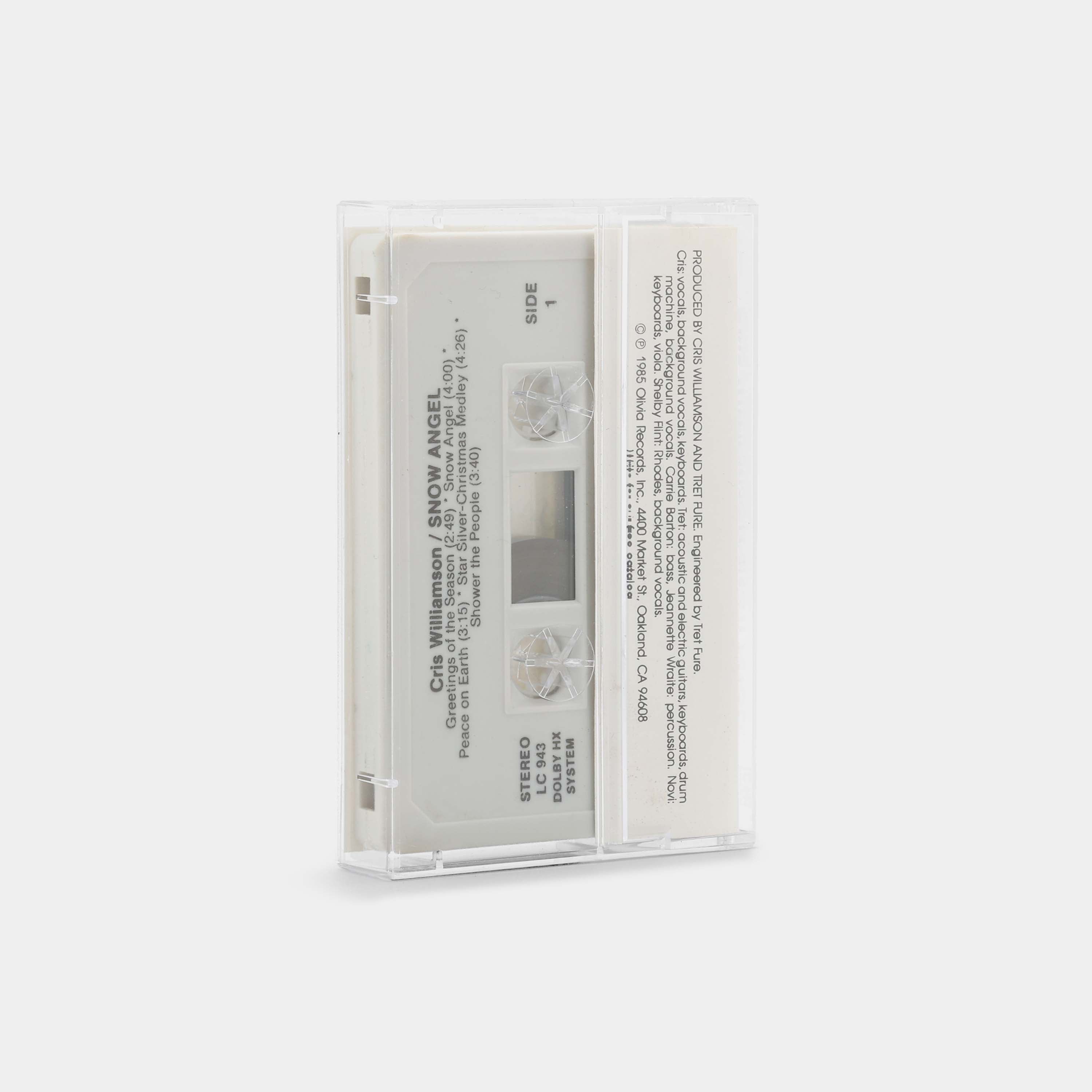 Cris Williamson - Snow Angel Cassette Tape