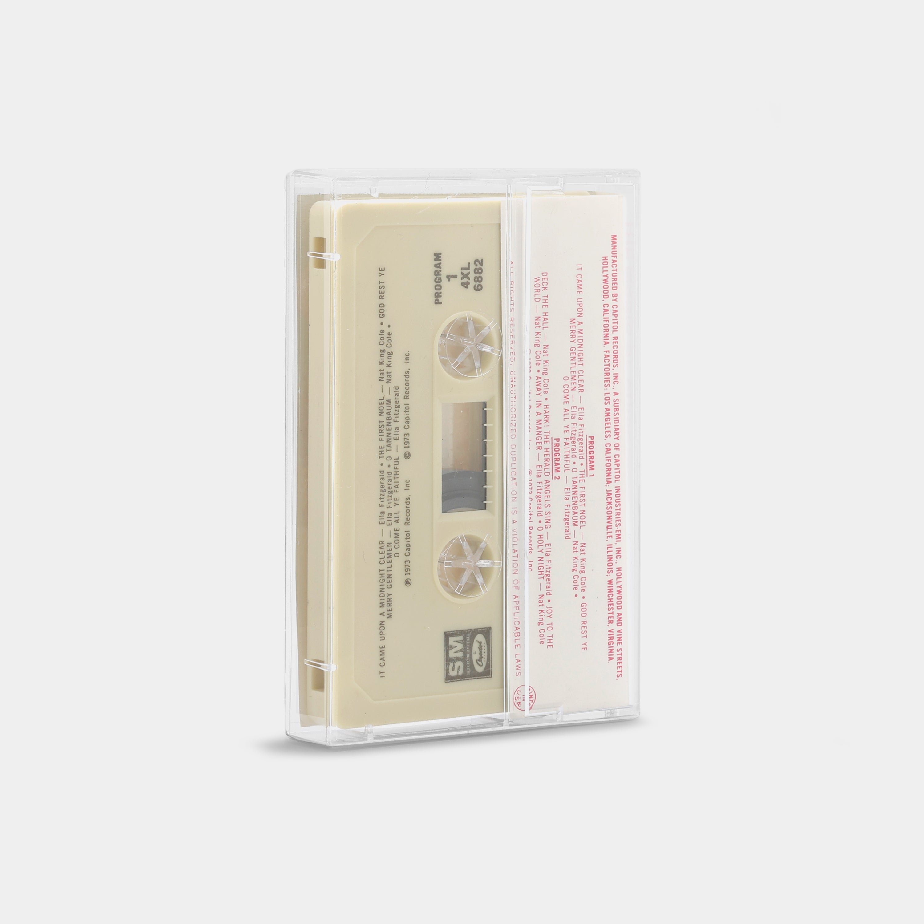 Nat King Cole / Ella Fitzgerald - The Magic Of Christmas Cassette Tape