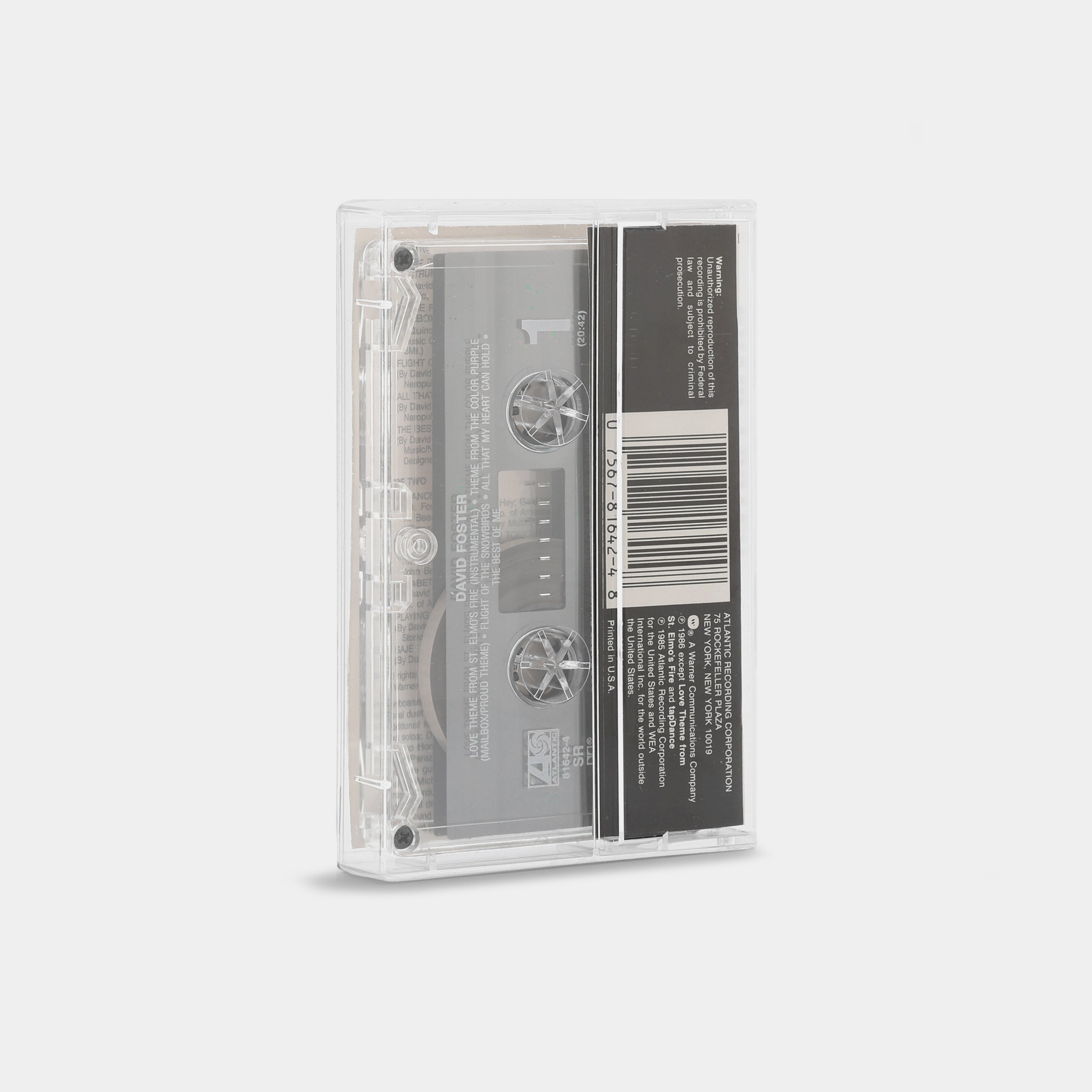 David Foster - David Foster Cassette Tape