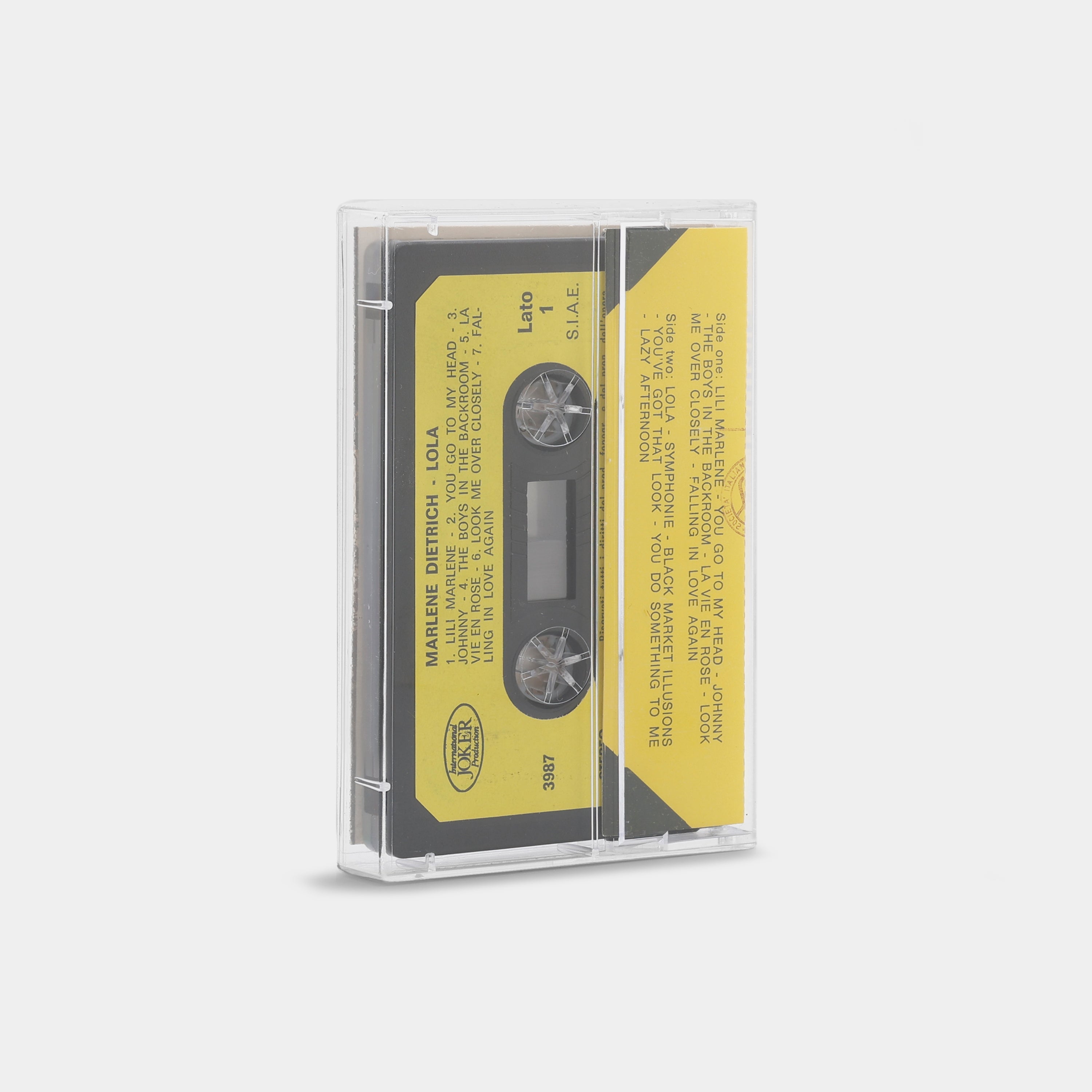 Marlene Dietrich - Lola Cassette Tape