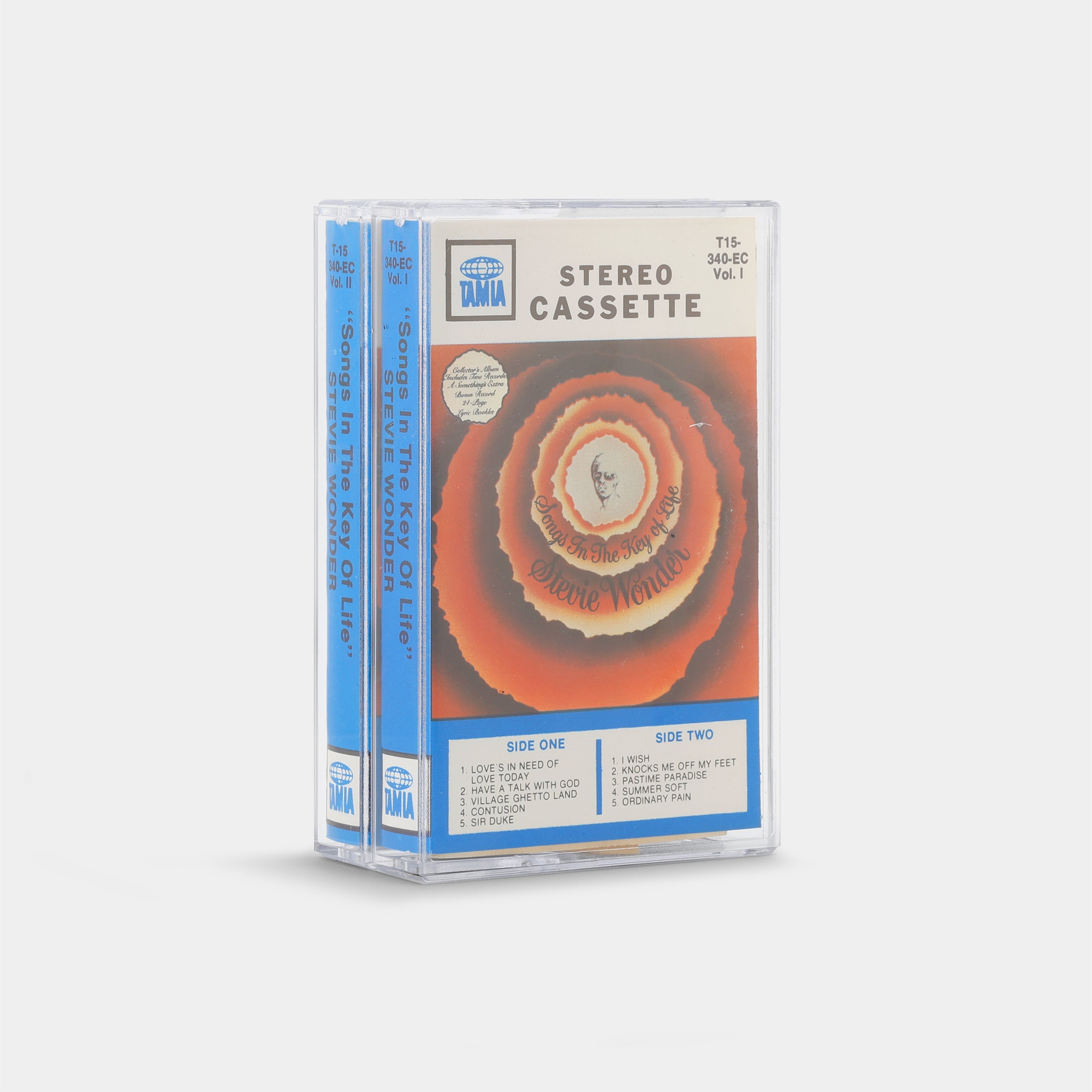 Stevie Wonder - Songs In The Key Of Life Cassette Tape Set