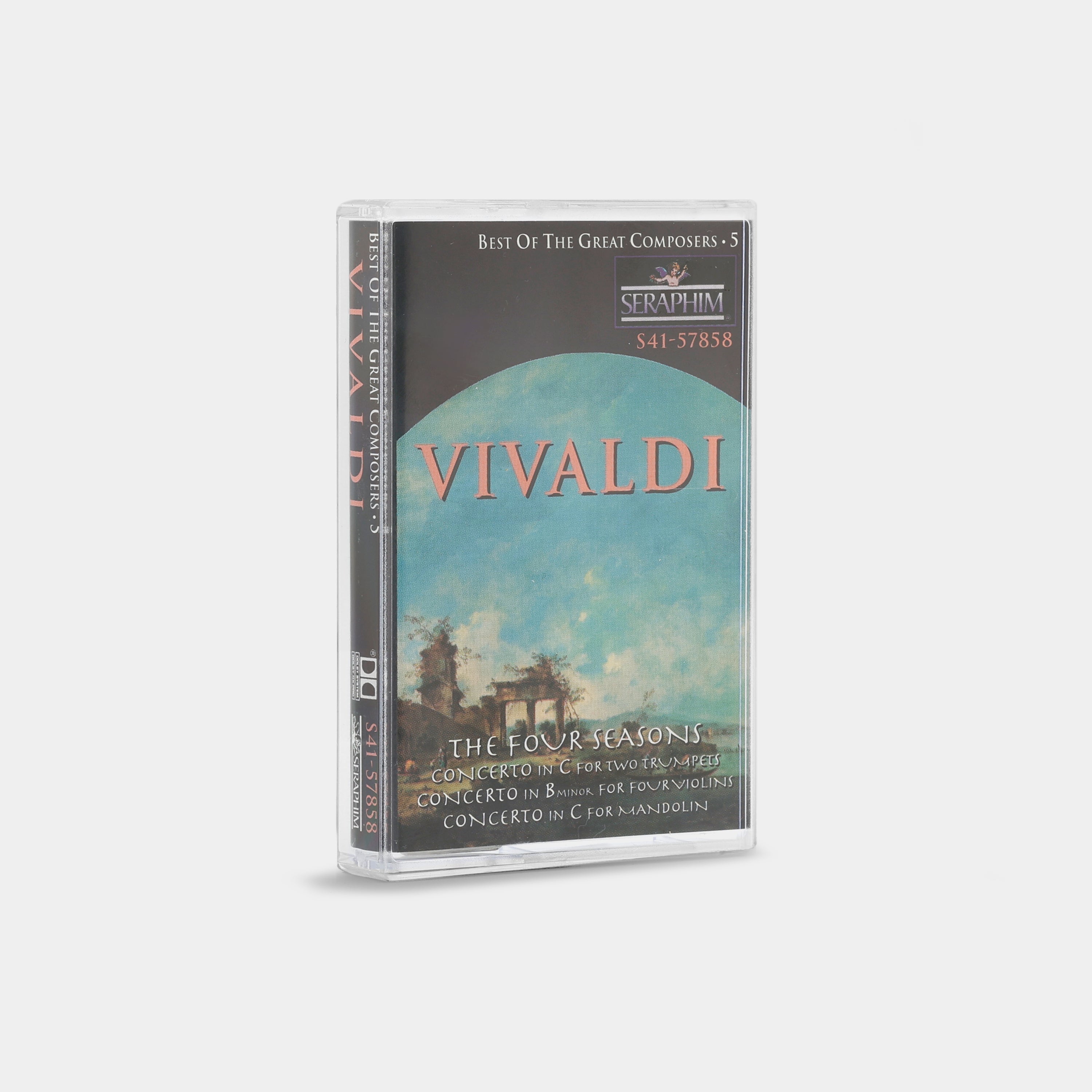 Orchestre De Chambre De Toulouse, Louis Auriacombe - Best Of The Great Composers 5 - Vivaldi Cassette Tape