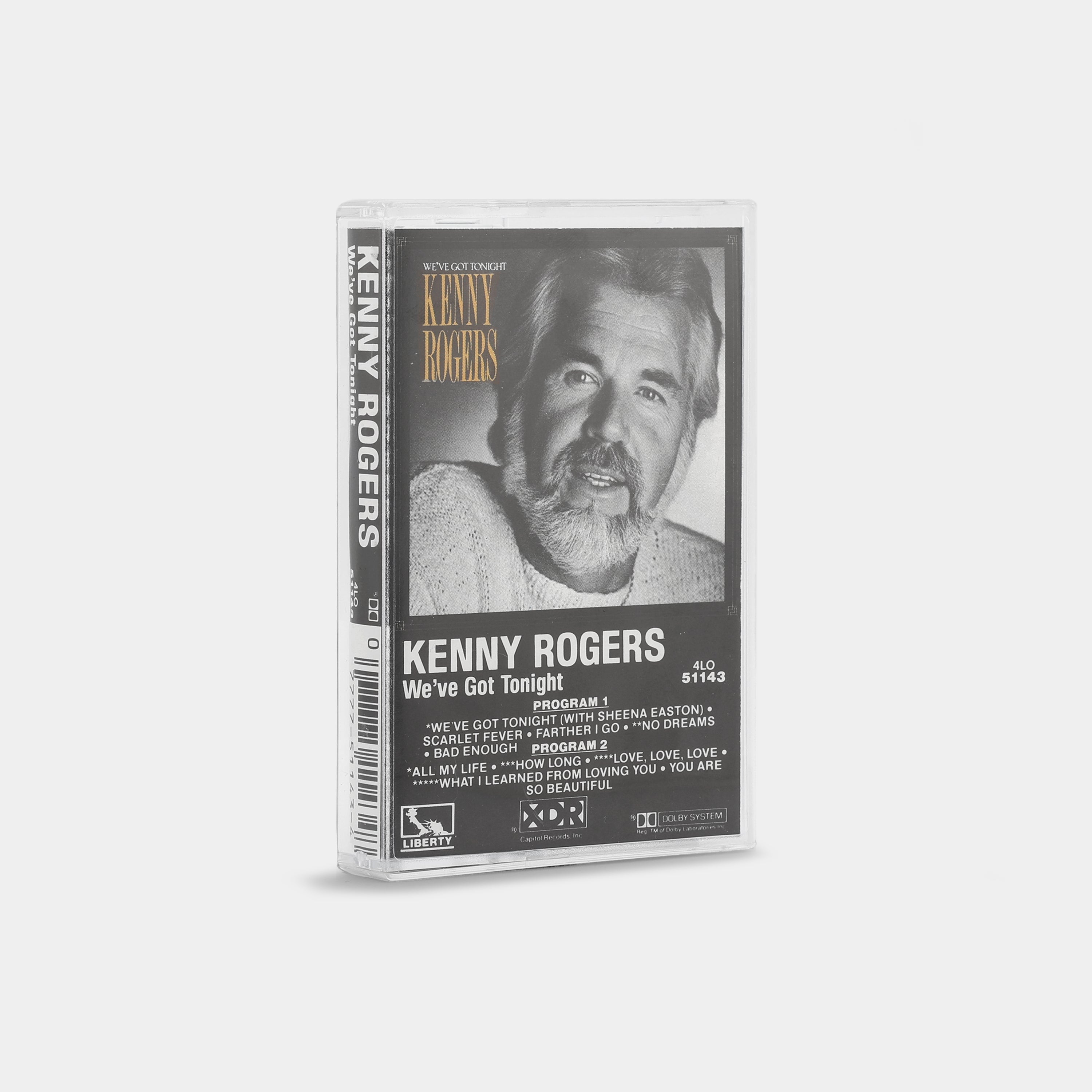 Kenny Rogers - We've Got Tonight Cassette Tape