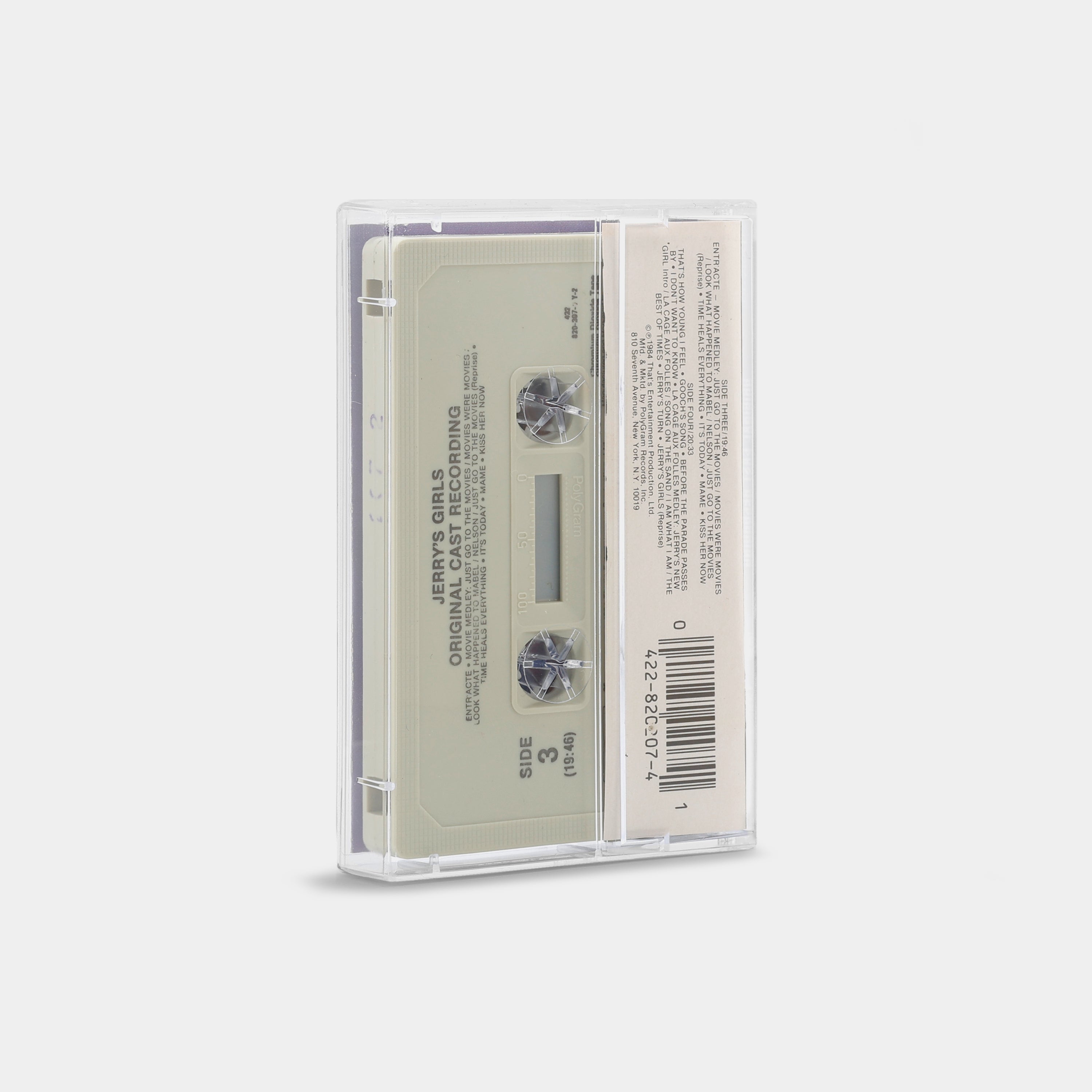 Jerry Herman, Carol Channing, Leslie Uggams, Andrea McArdle - Jerry's Girls (Original Cast Recording) (Tape Two) Cassette Tape