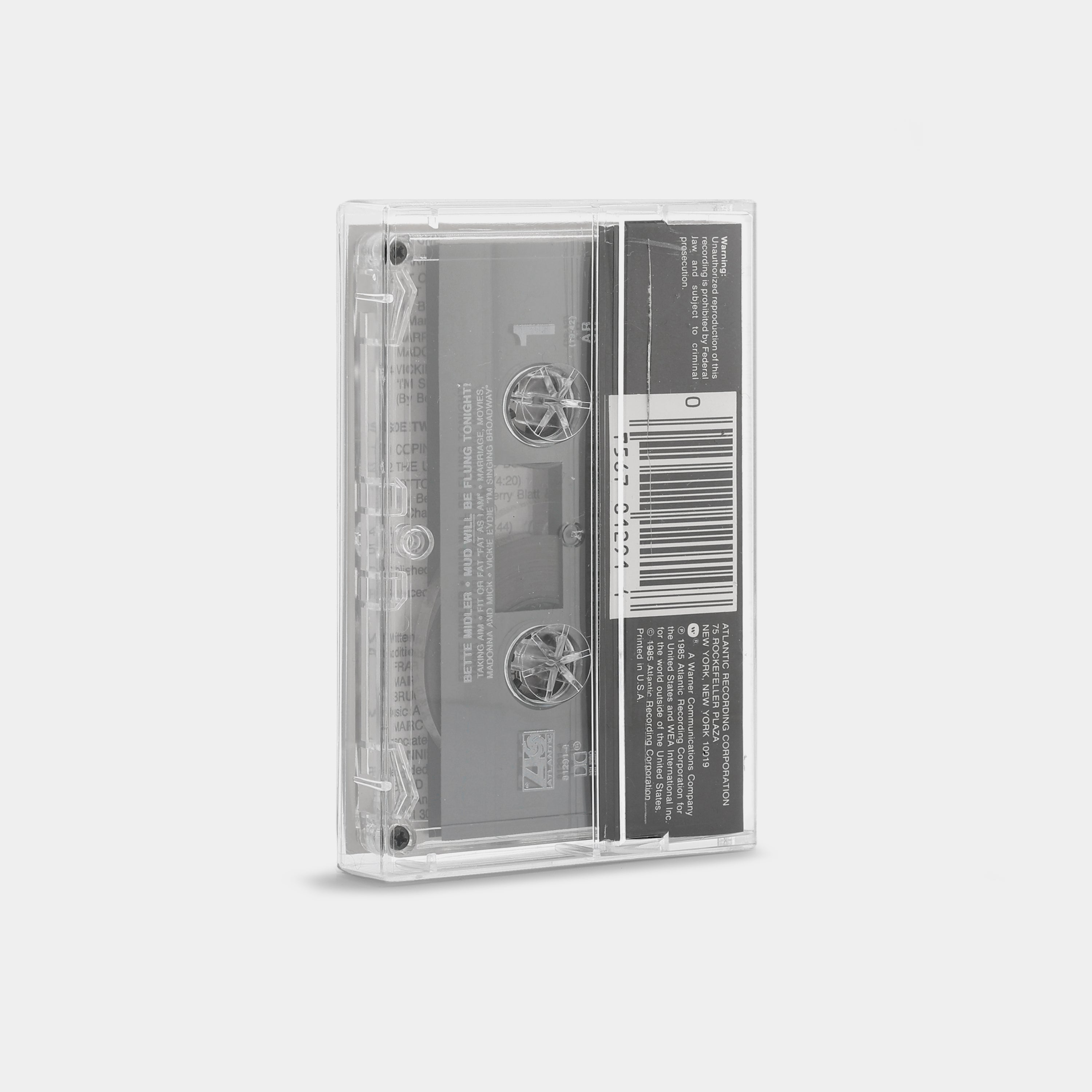 Bette Midler - Mud Will Be Flung Tonight! Cassette Tape