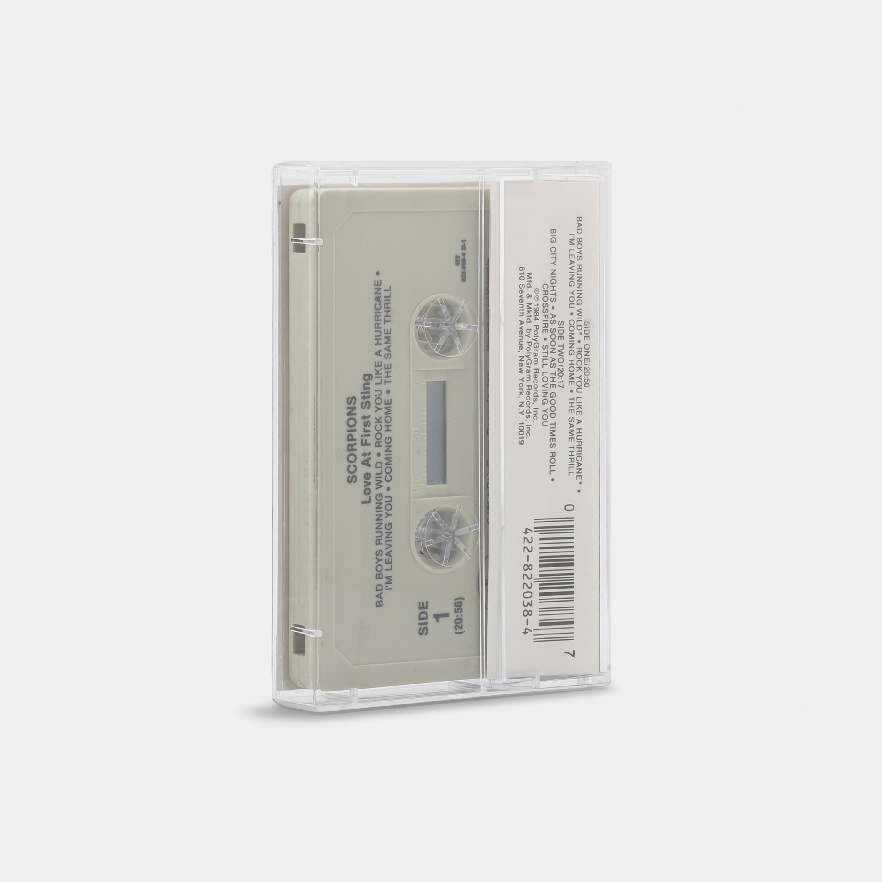 Scorpions - Love At First Sting Cassette Tape