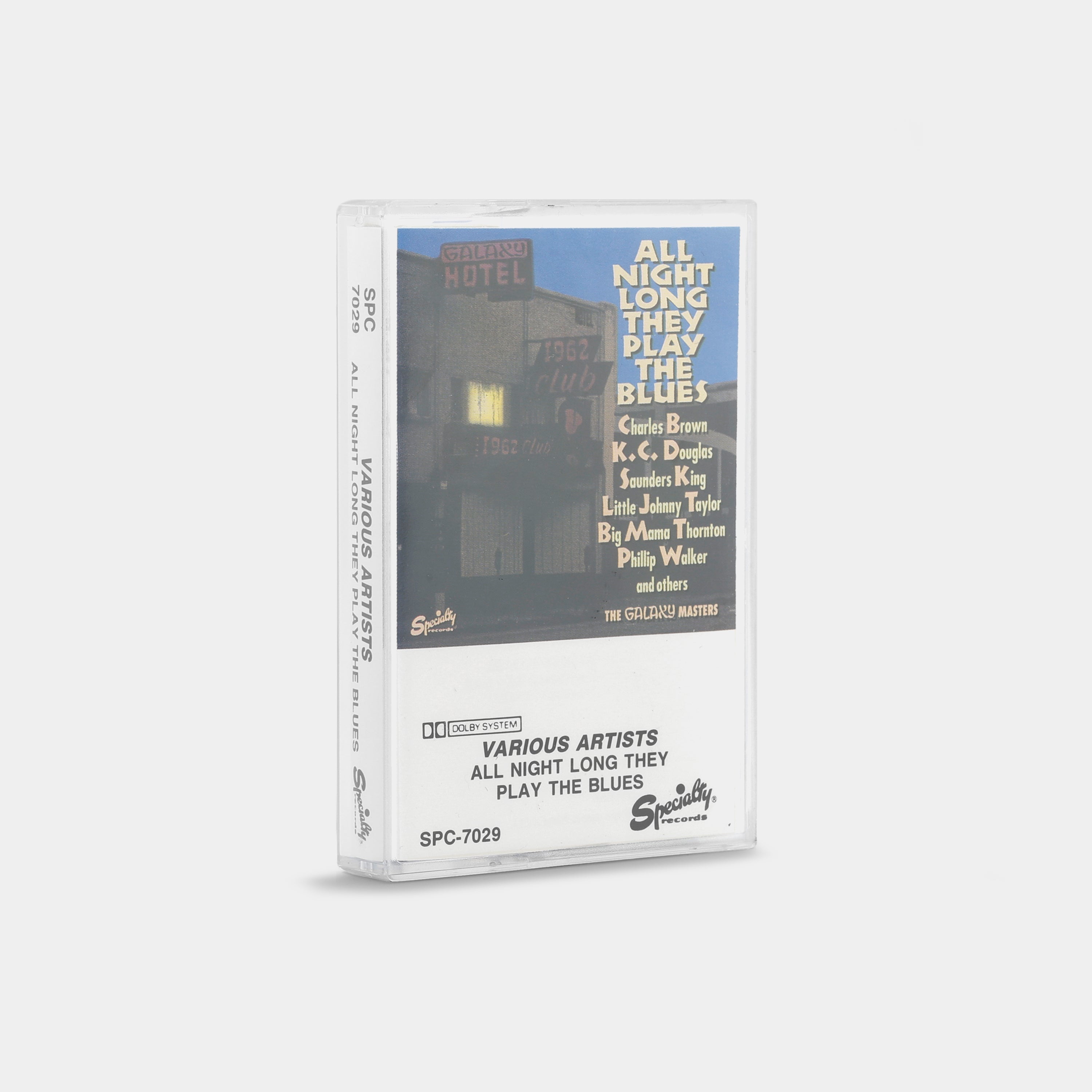 All Night Long They Play The Blues Cassette Tape