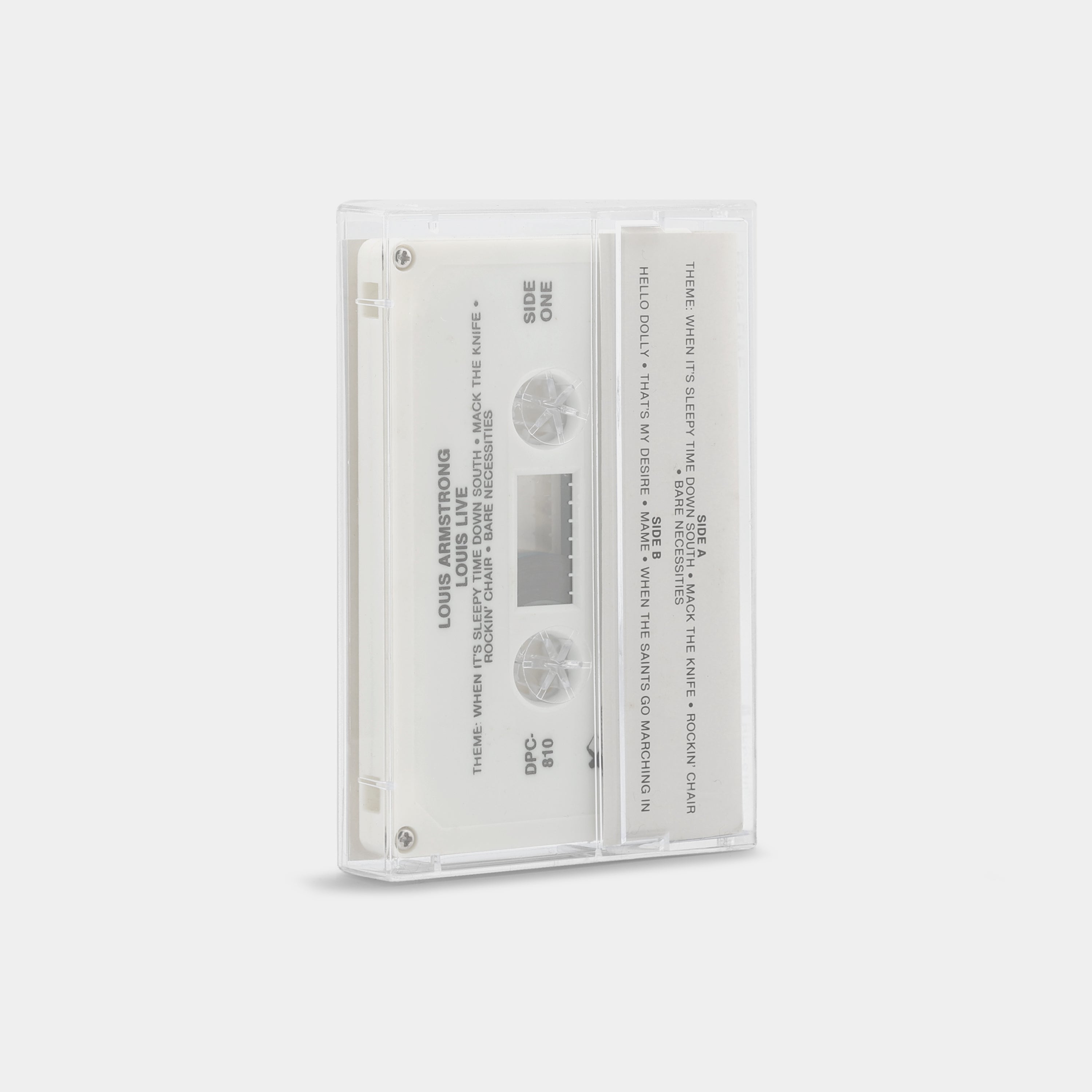 Louis Armstrong - Louis Live Cassette Tape